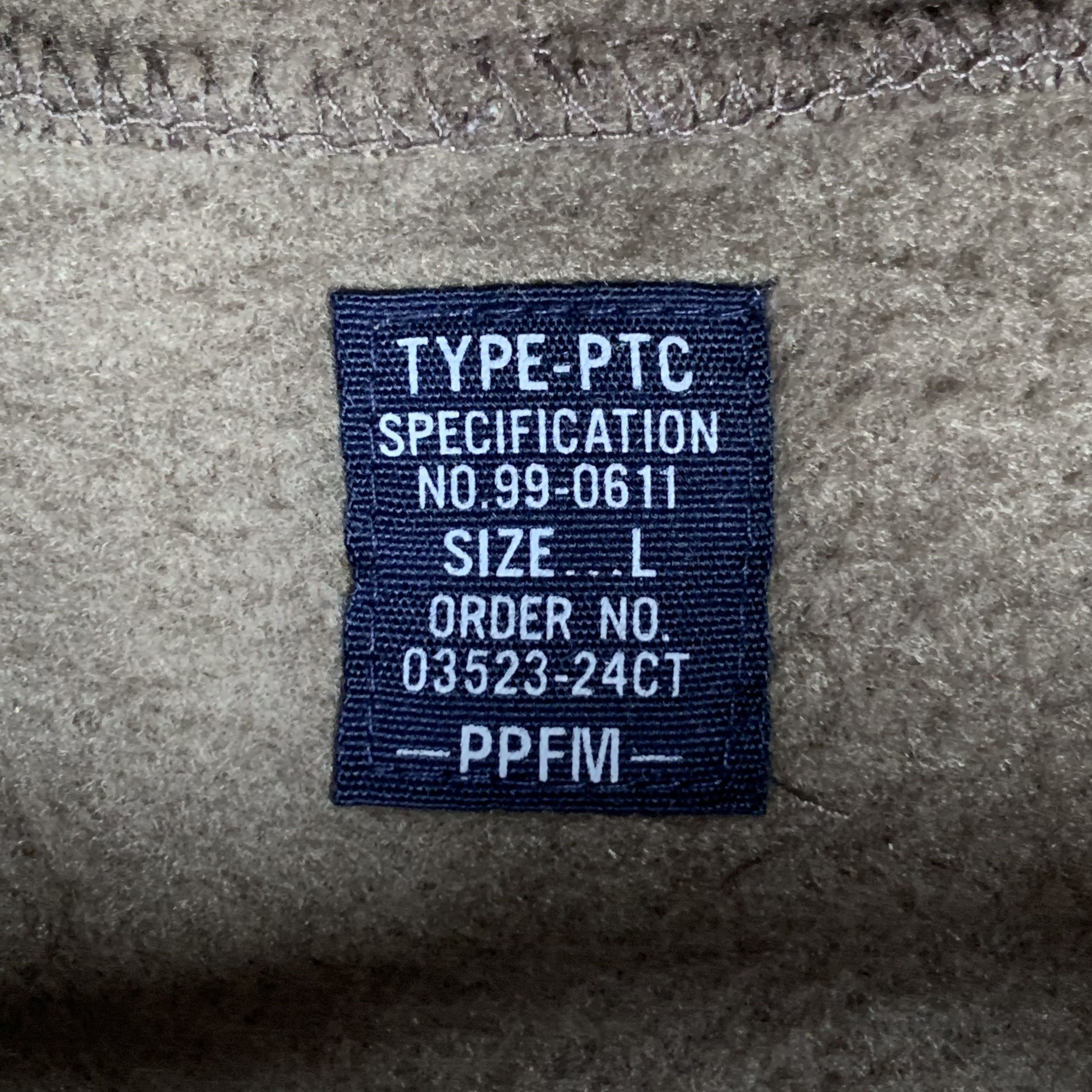 PPFM PPFM Type PTC Zip Up Hooded Jacket #3161-102 Size US L / EU 52-54 / 3 - 5 Thumbnail