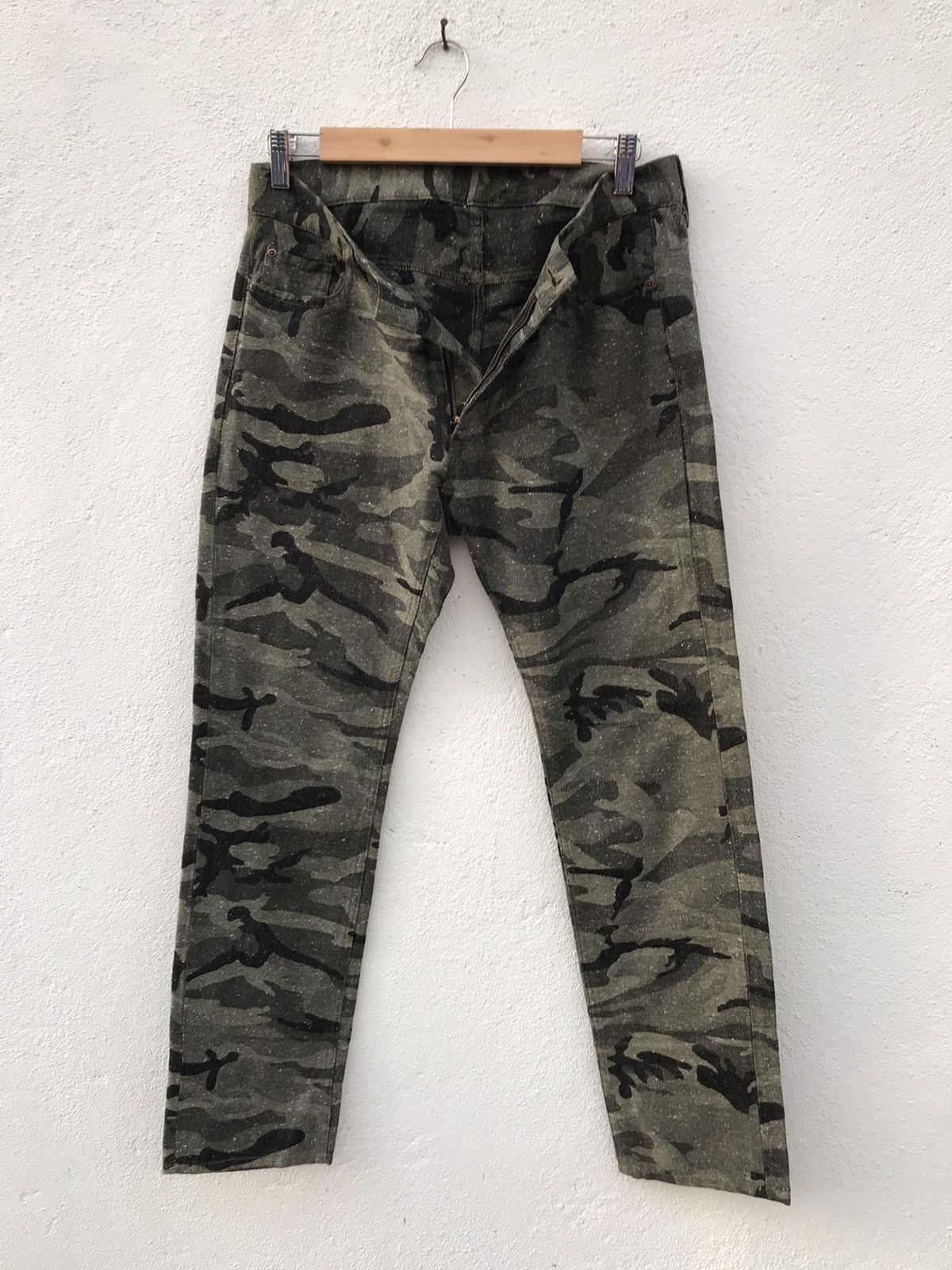 Boycott Boycott Camouflaged Slim Fit Pants Size US 30 / EU 46 - 5 Thumbnail