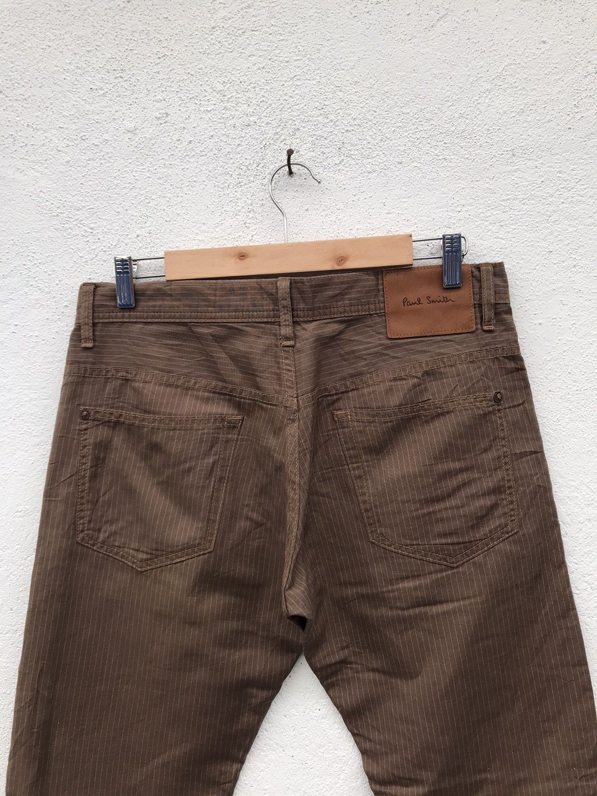 Paul Smith Made In Japan Paul Smith Stripe Light Weight Stripe Pants Size US 32 / EU 48 - 7 Thumbnail