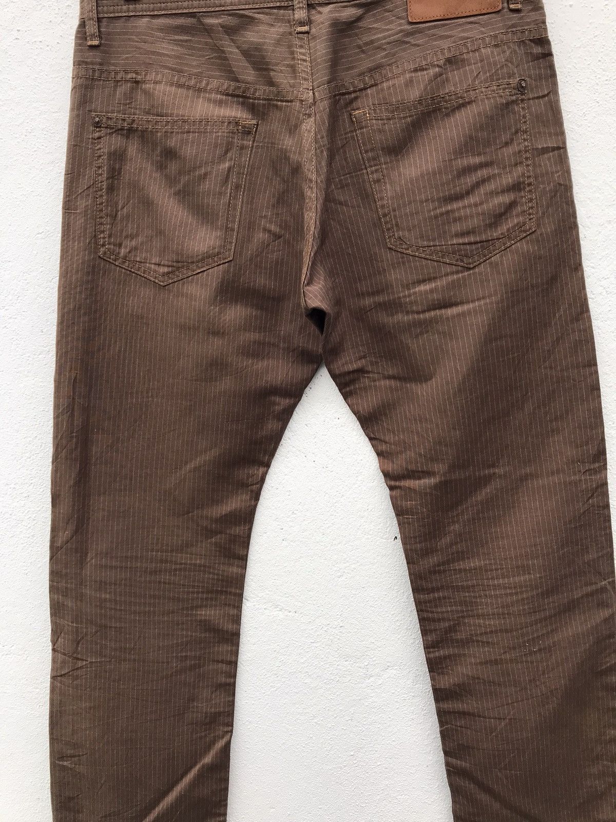 Paul Smith Made In Japan Paul Smith Stripe Light Weight Stripe Pants Size US 32 / EU 48 - 8 Thumbnail
