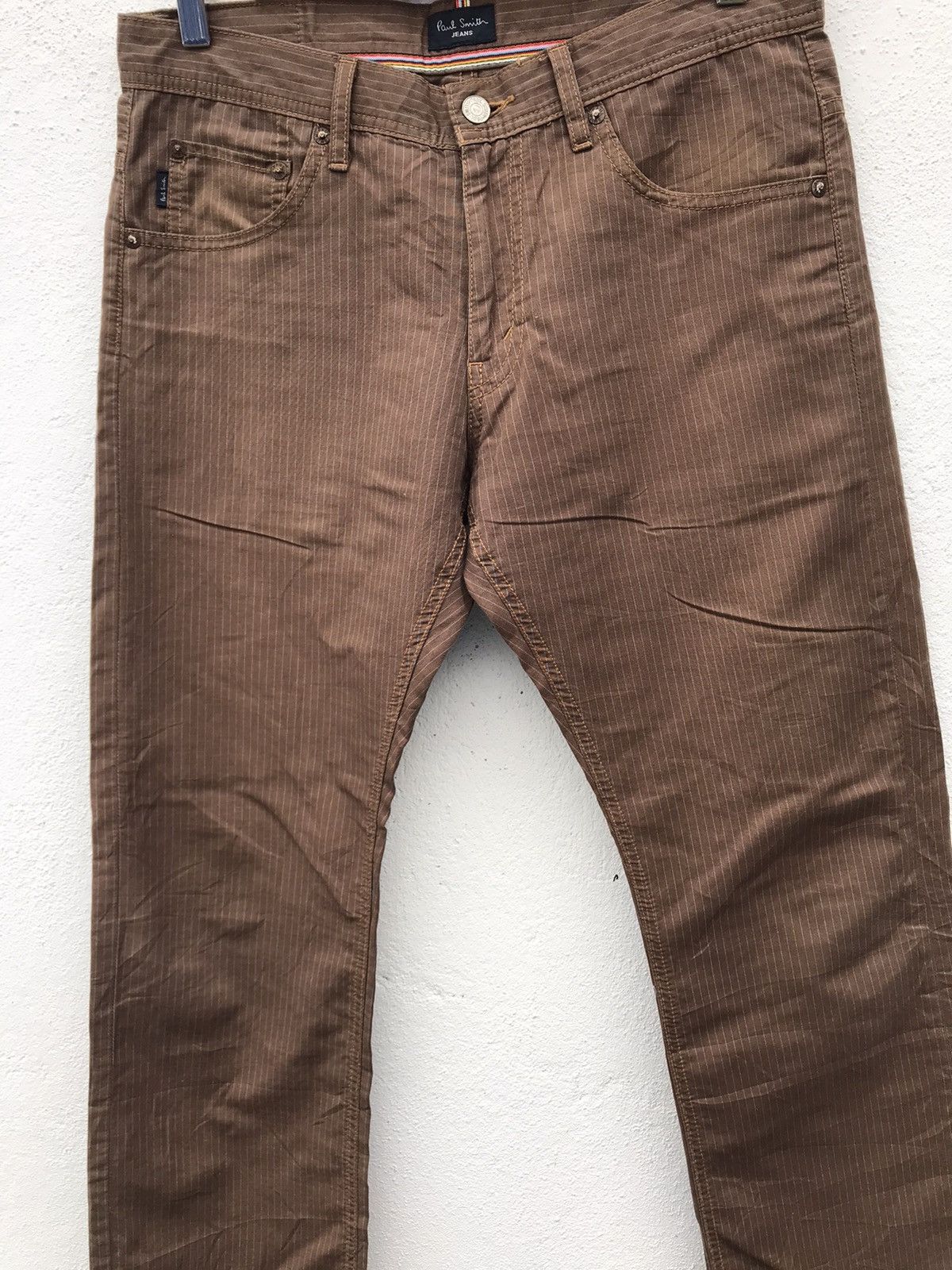Paul Smith Made In Japan Paul Smith Stripe Light Weight Stripe Pants Size US 32 / EU 48 - 3 Thumbnail