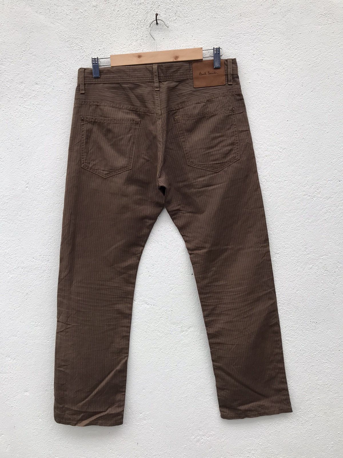 Paul Smith Made In Japan Paul Smith Stripe Light Weight Stripe Pants Size US 32 / EU 48 - 6 Thumbnail