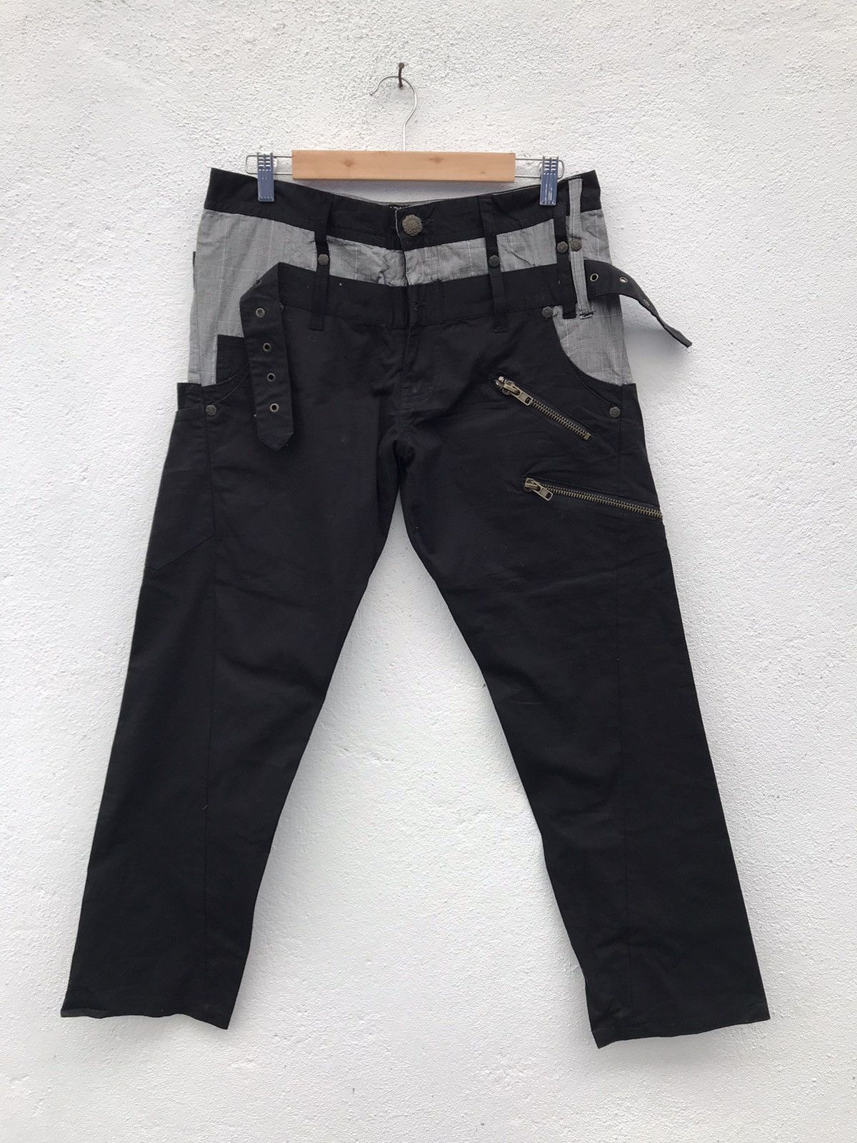 Japanese Brand Amarantine Double Waist Pants Size US 32 / EU 48 - 1 Thumbnail