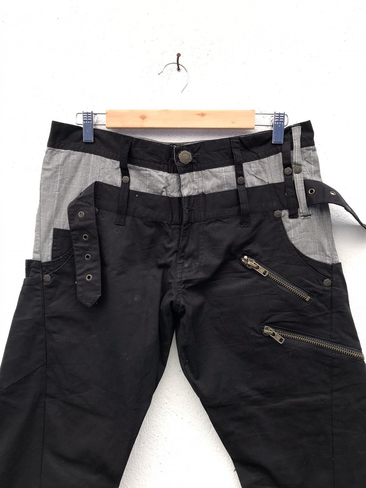 Japanese Brand Amarantine Double Waist Pants Size US 32 / EU 48 - 2 Thumbnail