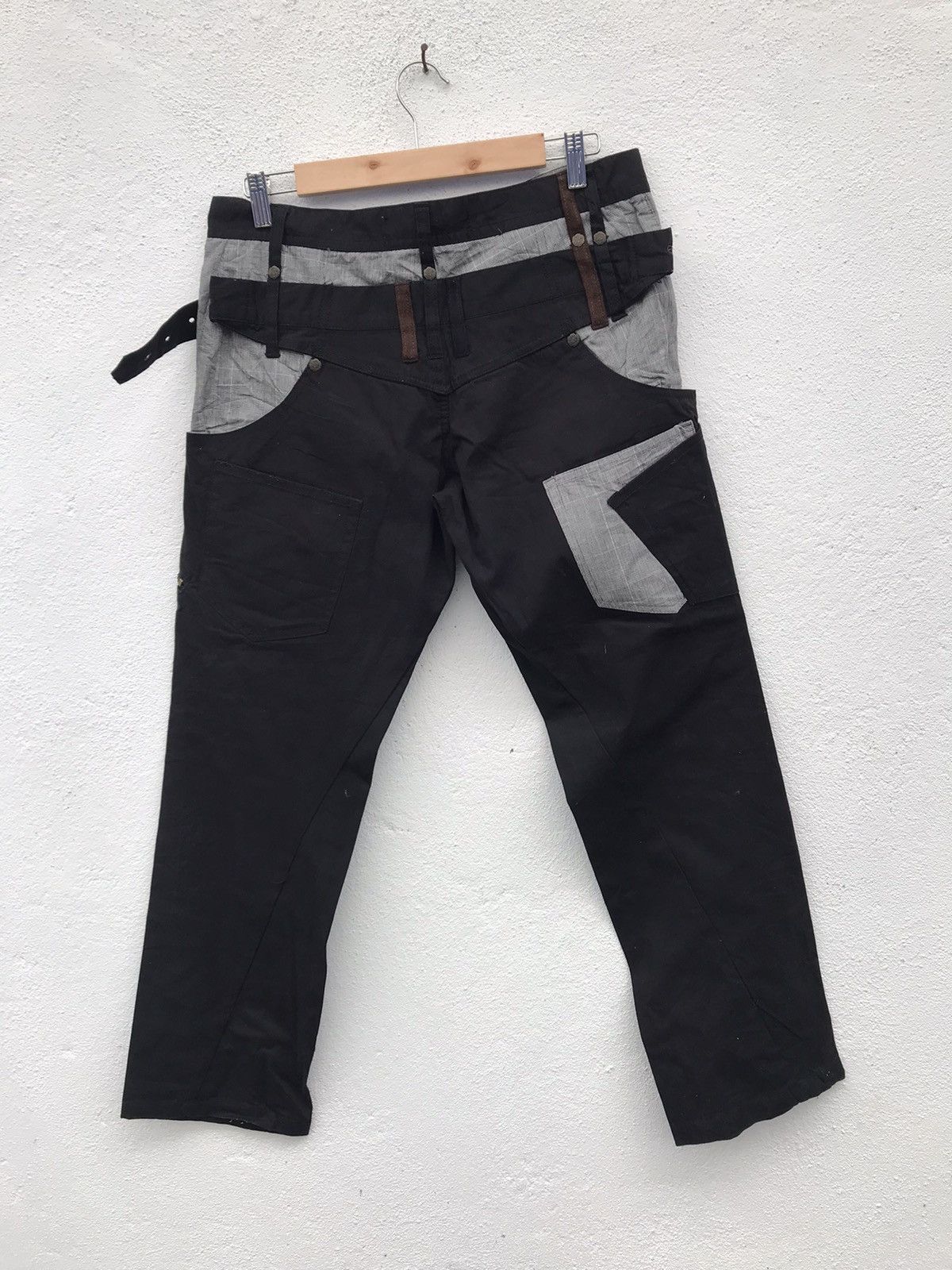 Japanese Brand Amarantine Double Waist Pants Size US 32 / EU 48 - 7 Thumbnail