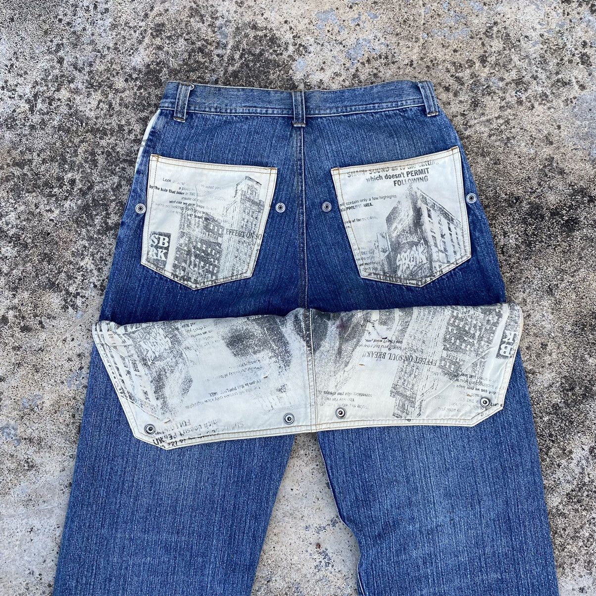 Japanese SBRK Soul Break Baggy Hip Hop Jeans Six Pockets