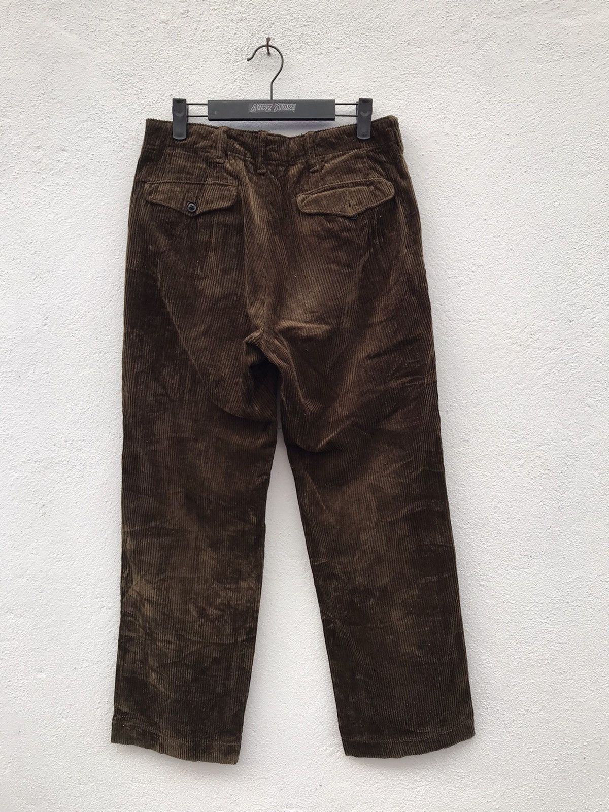 Japanese Brand Green Label Relaxing Corduroy Pants Size US 30 / EU 46 - 7 Thumbnail