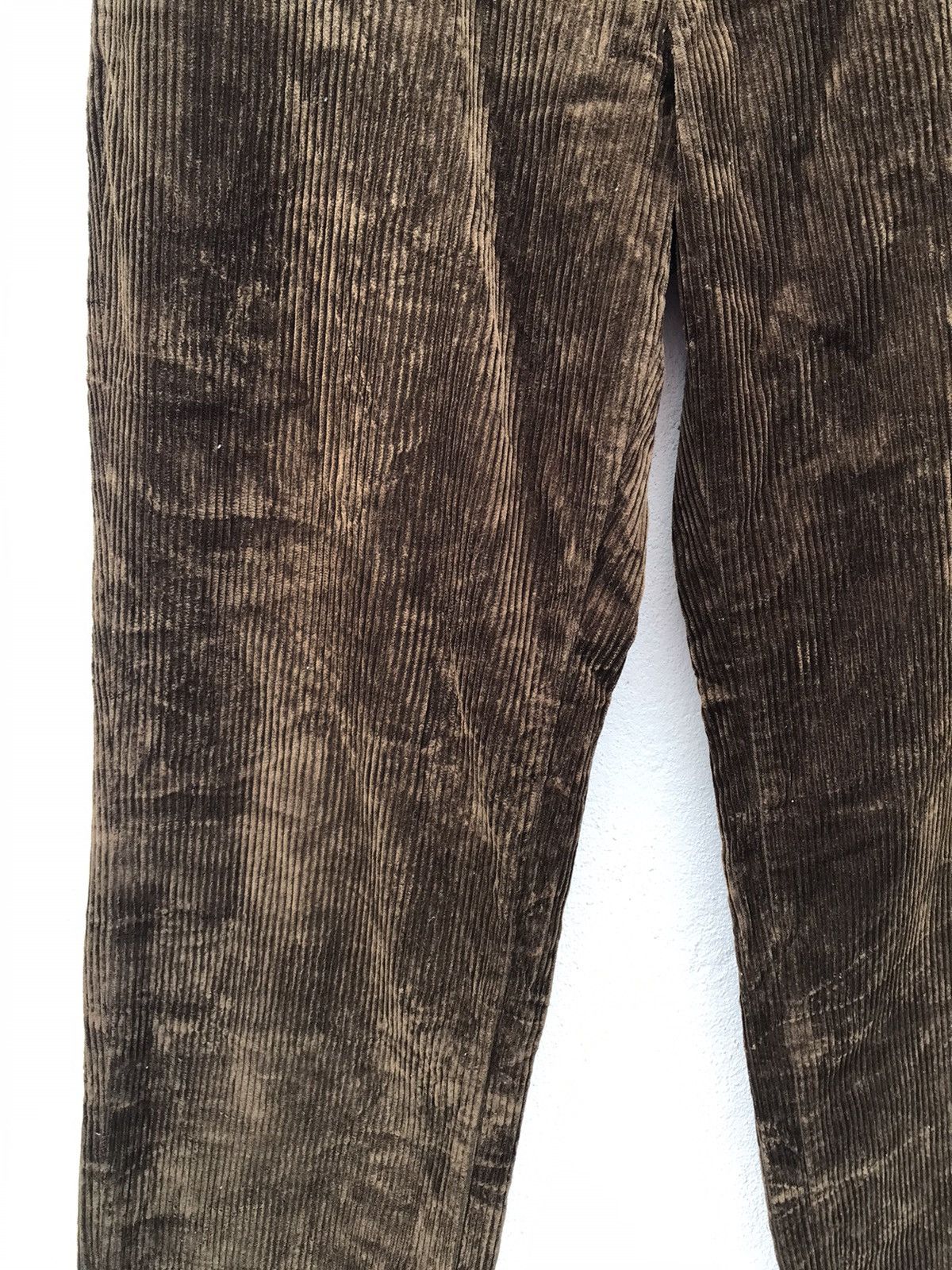 Japanese Brand Green Label Relaxing Corduroy Pants Size US 30 / EU 46 - 4 Thumbnail