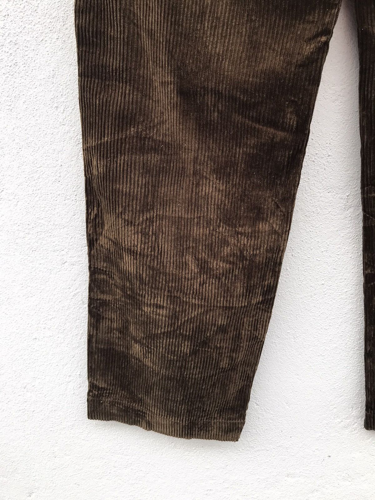 Japanese Brand Green Label Relaxing Corduroy Pants Size US 30 / EU 46 - 10 Thumbnail