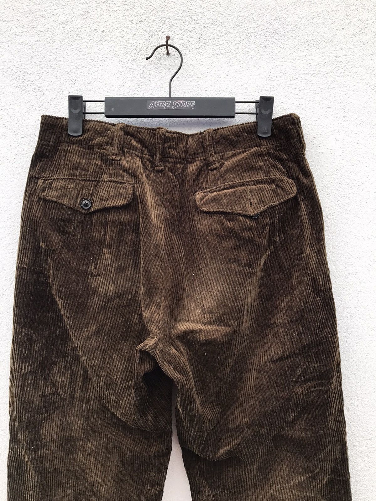 Japanese Brand Green Label Relaxing Corduroy Pants Size US 30 / EU 46 - 8 Thumbnail