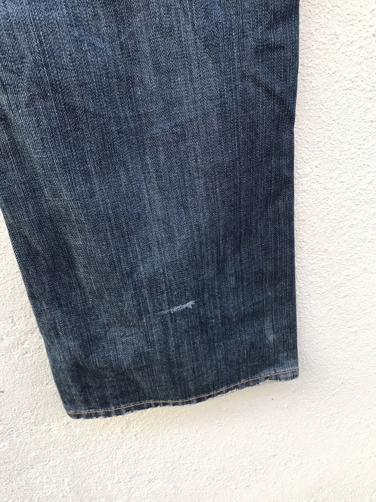 Ruehl No. 925 Ruehl No 925 VANDAM Style Distressed Denim Jeans Size US 35 - 13 Thumbnail