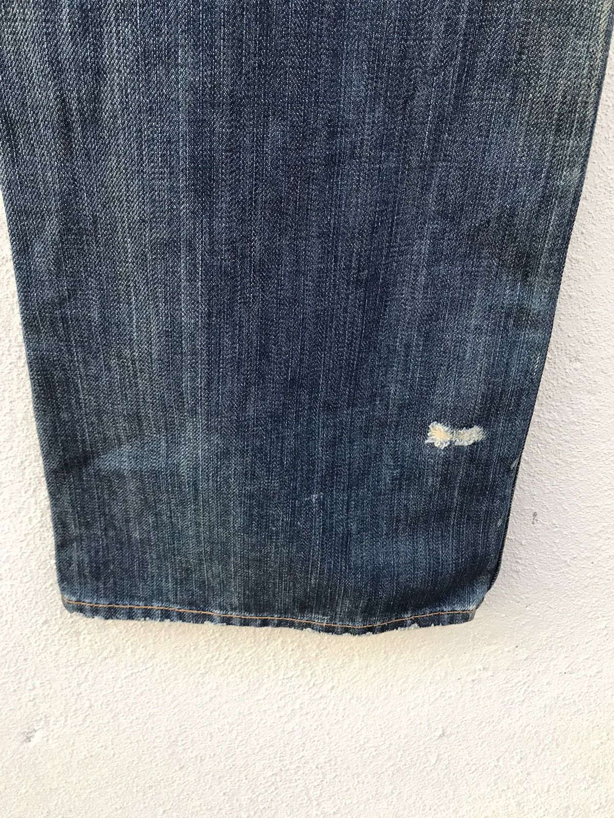Ruehl No. 925 Ruehl No 925 VANDAM Style Distressed Denim Jeans Size US 35 - 12 Thumbnail