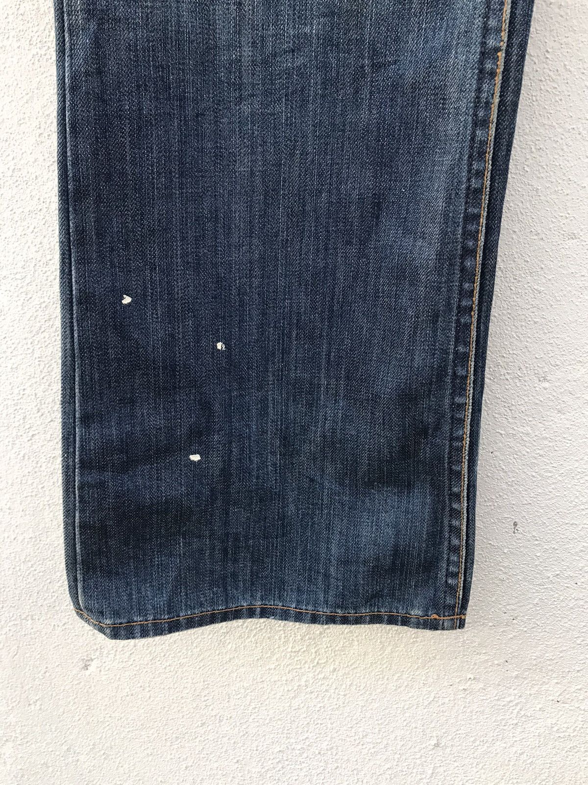 Ruehl No. 925 Ruehl No 925 VANDAM Style Distressed Denim Jeans Size US 35 - 6 Thumbnail