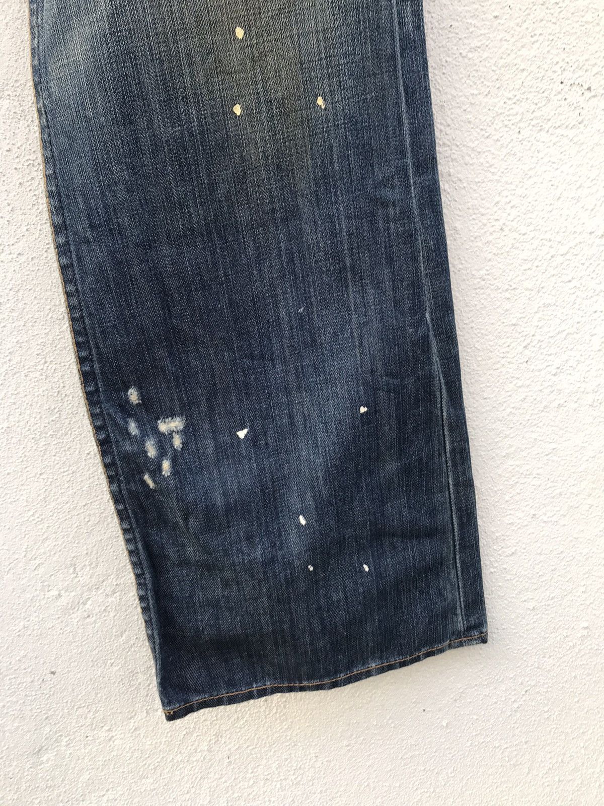 Ruehl No. 925 Ruehl No 925 VANDAM Style Distressed Denim Jeans Size US 35 - 7 Thumbnail