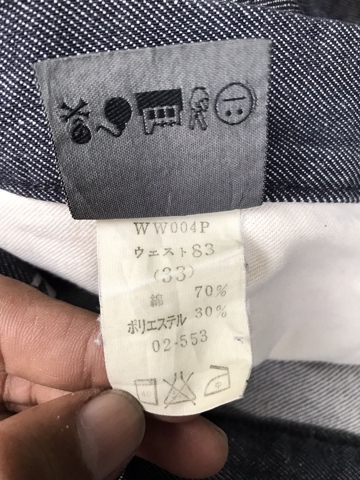 Japanese Brand Made in Japan Polygon Jeans Size US 34 / EU 50 - 10 Thumbnail