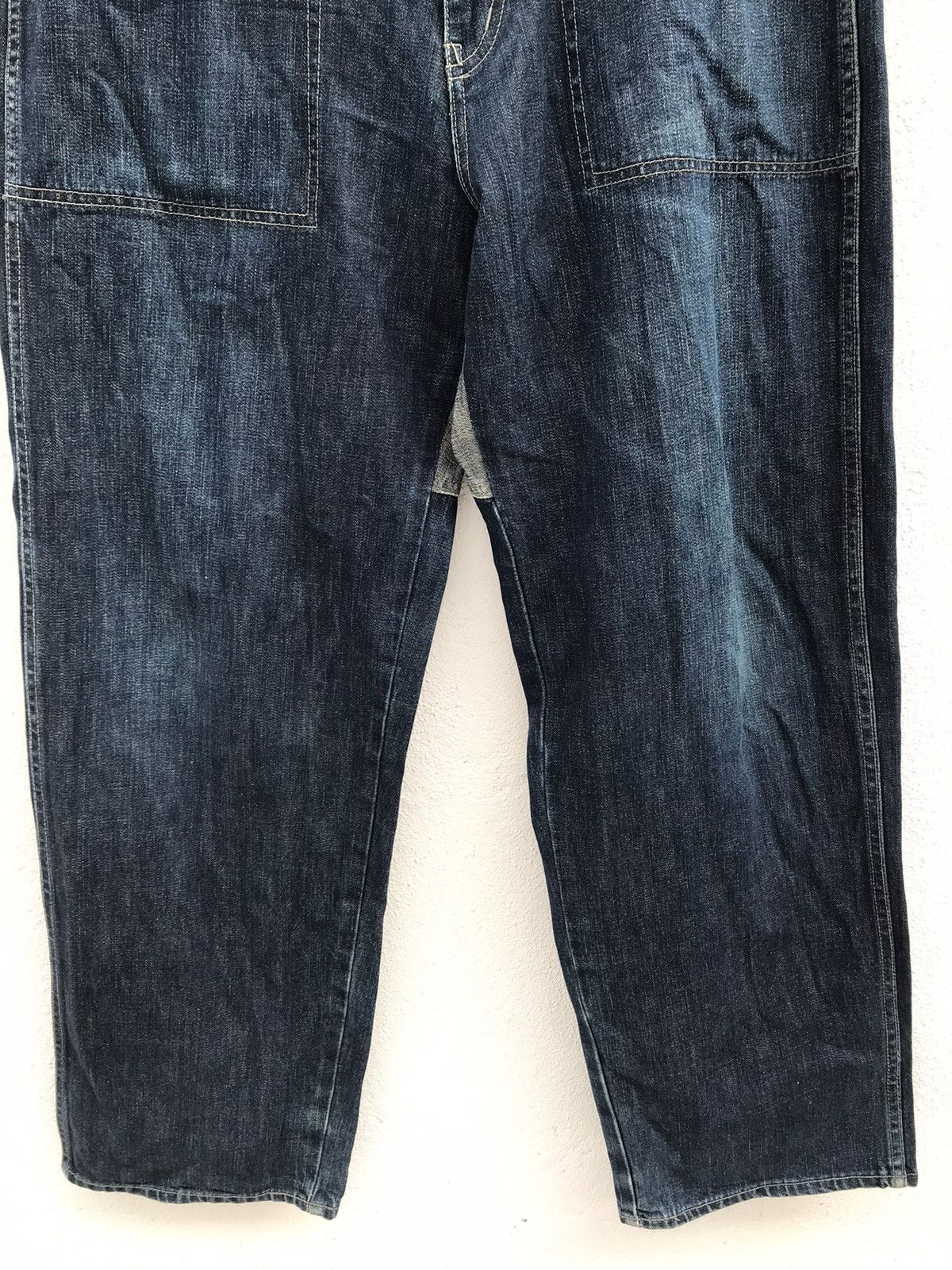 If Six Was Nine × Japanese Brand Made In Japan Rockets Baggy Denim Jeans Size US 32 / EU 48 - 6 Thumbnail