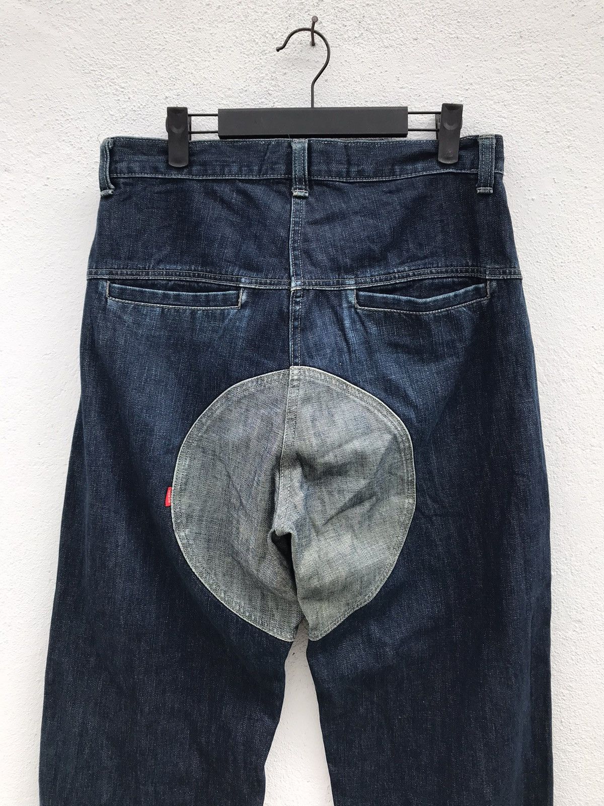 If Six Was Nine × Japanese Brand Made In Japan Rockets Baggy Denim Jeans Size US 32 / EU 48 - 2 Thumbnail