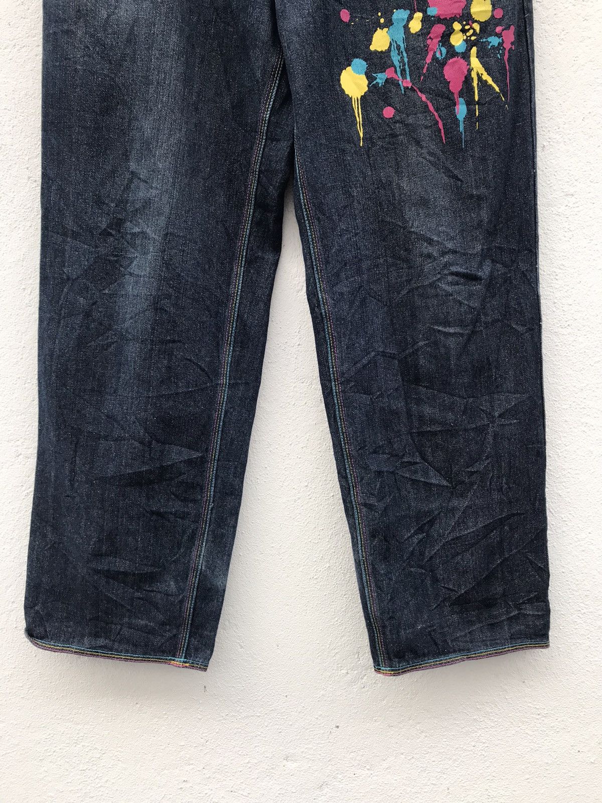 If Six Was Nine × Japanese Brand × Octopus Japan Brand Octopus Army Rare Design Jeans Size US 32 / EU 48 - 4 Thumbnail