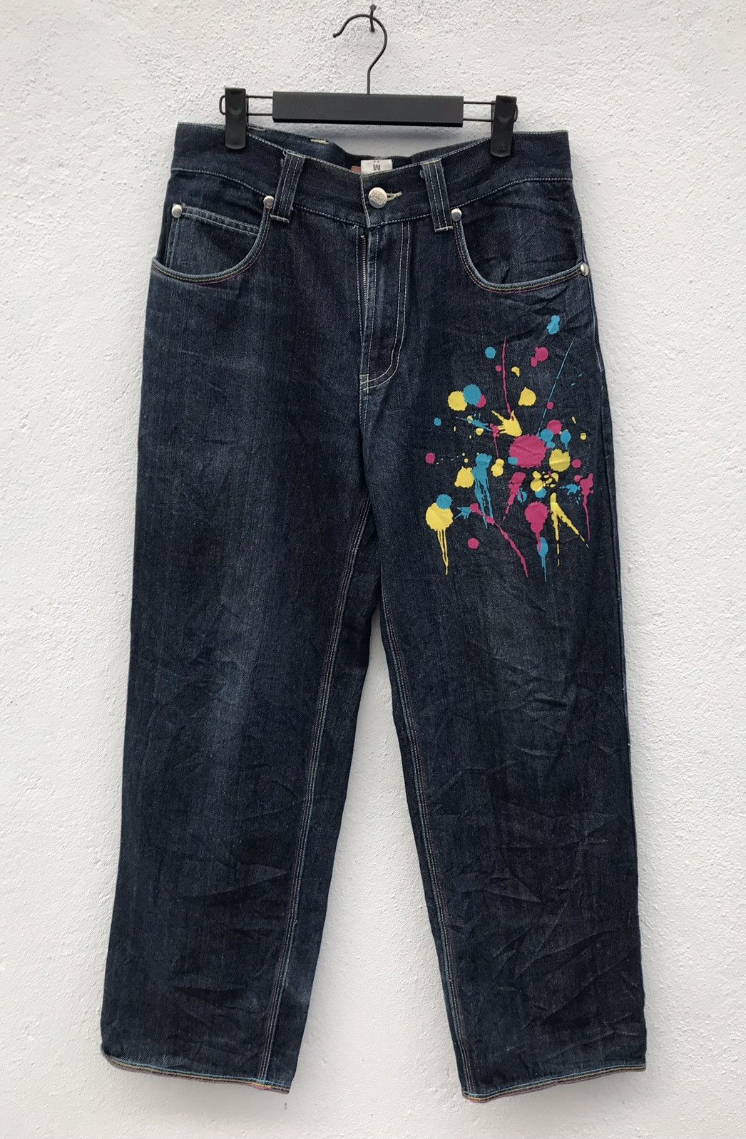If Six Was Nine × Japanese Brand × Octopus Japan Brand Octopus Army Rare Design Jeans Size US 32 / EU 48 - 2 Thumbnail