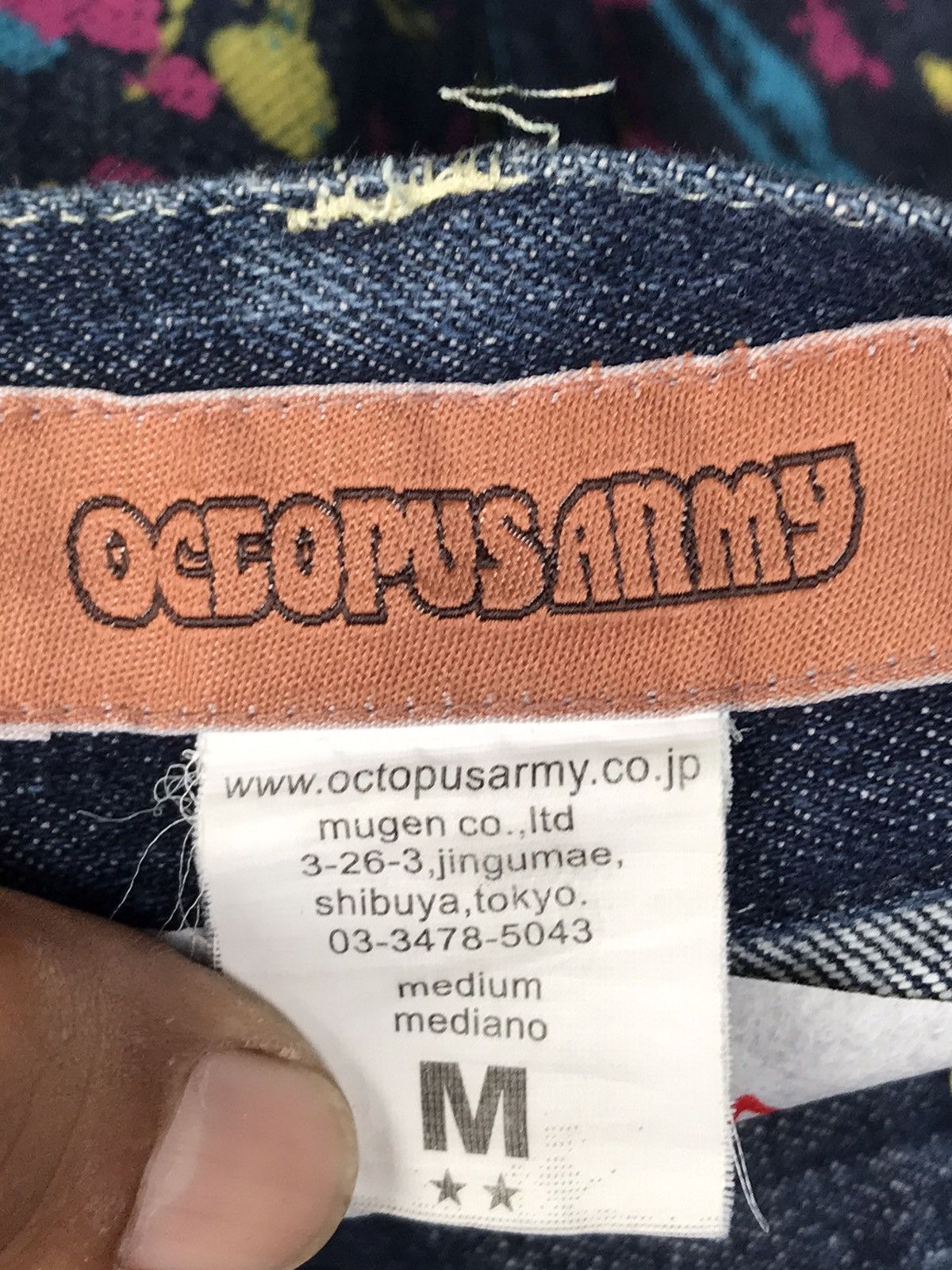 If Six Was Nine × Japanese Brand × Octopus Japan Brand Octopus Army Rare Design Jeans Size US 32 / EU 48 - 10 Thumbnail
