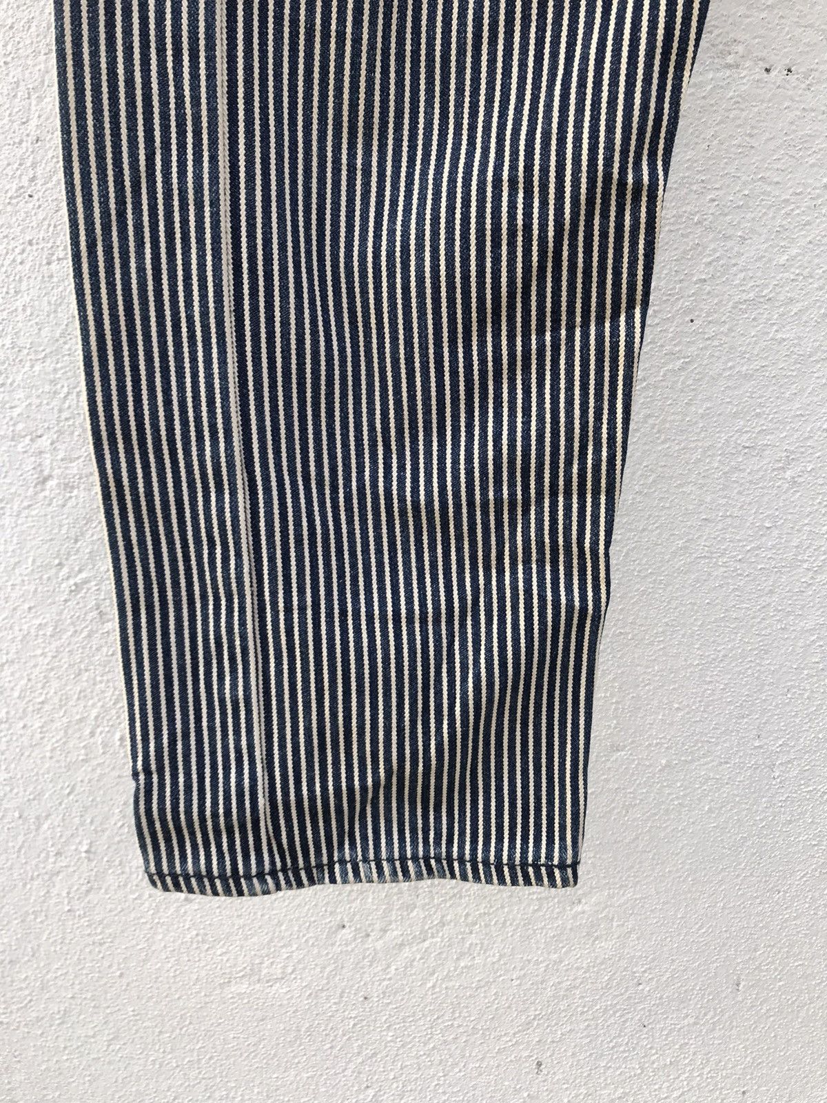 If Six Was Nine × Japanese Brand Made In Japan Cambio Hickory Striped Slim fits Jeans Size US 31 - 4 Thumbnail