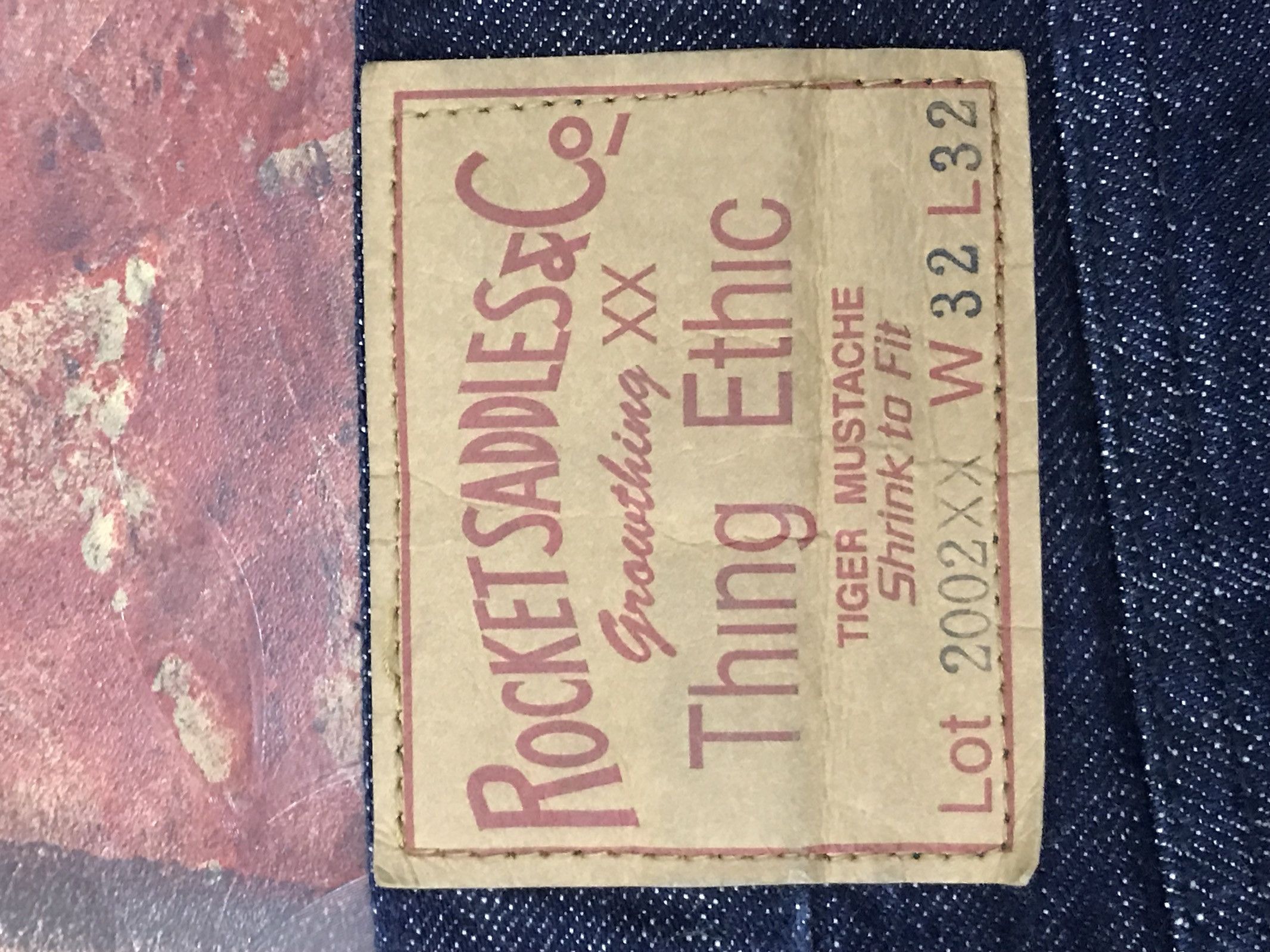 If Six Was Nine × Japanese Brand Rocket Saddles Patchwork Design Denim Jeans Made In Japan Size US 30 / EU 46 - 7 Thumbnail