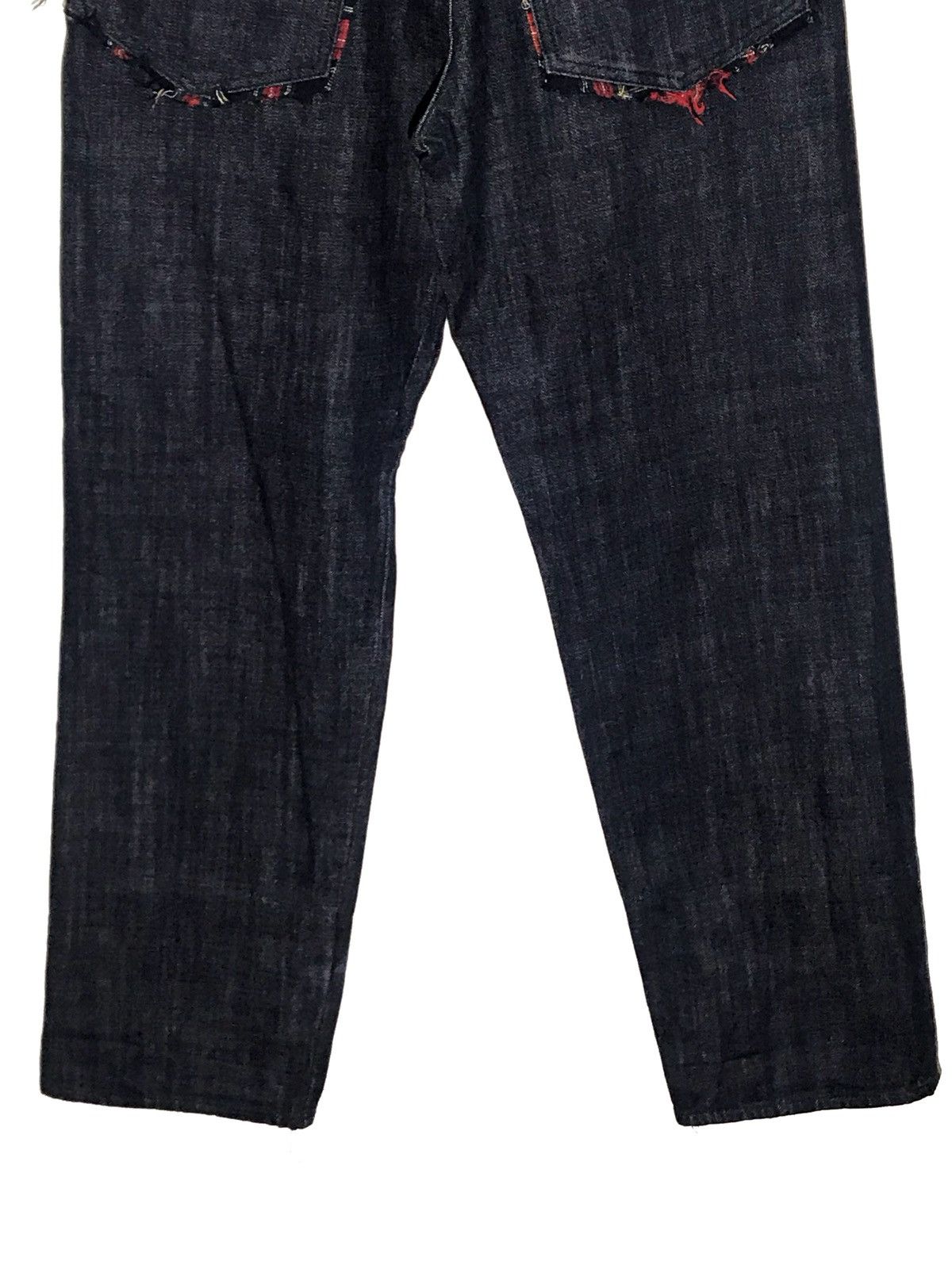 If Six Was Nine × Japanese Brand Rocket Saddles Patchwork Design Denim Jeans Made In Japan Size US 30 / EU 46 - 6 Thumbnail