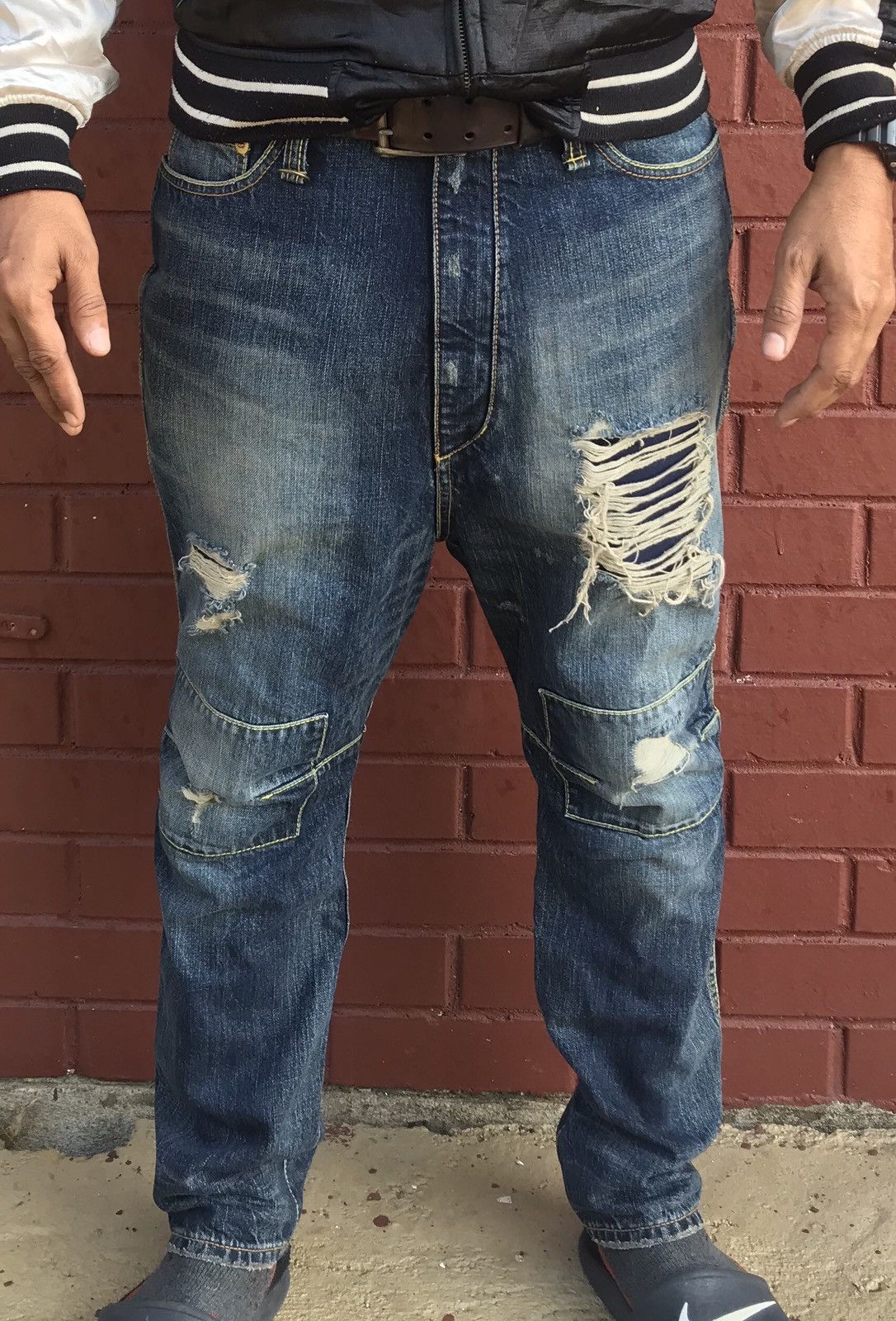 Japanese Brand × Samurai Jeans Samurai S520xx-18oz SB Arakage