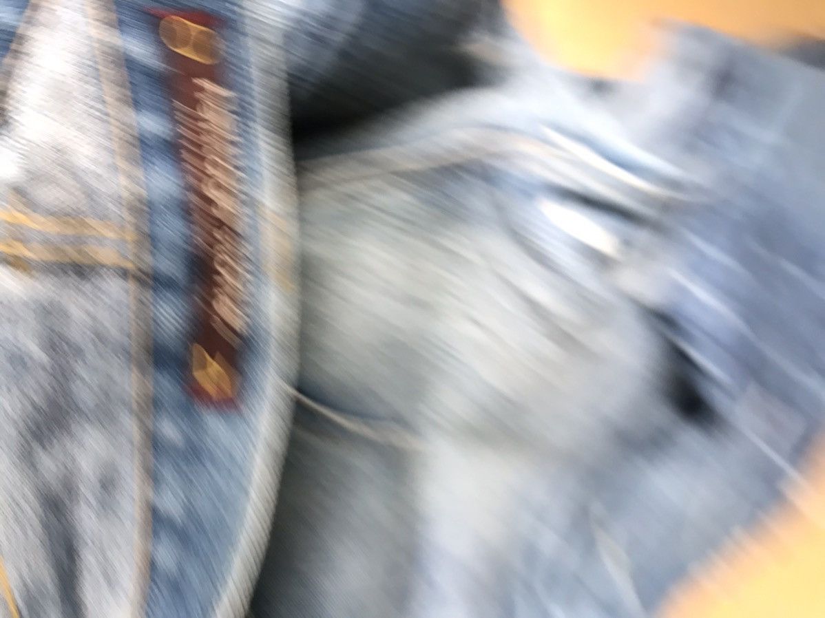 Japanese Brand Heritage Stone Distressed Denim Jeans Size US 32 / EU 48 - 19 Thumbnail