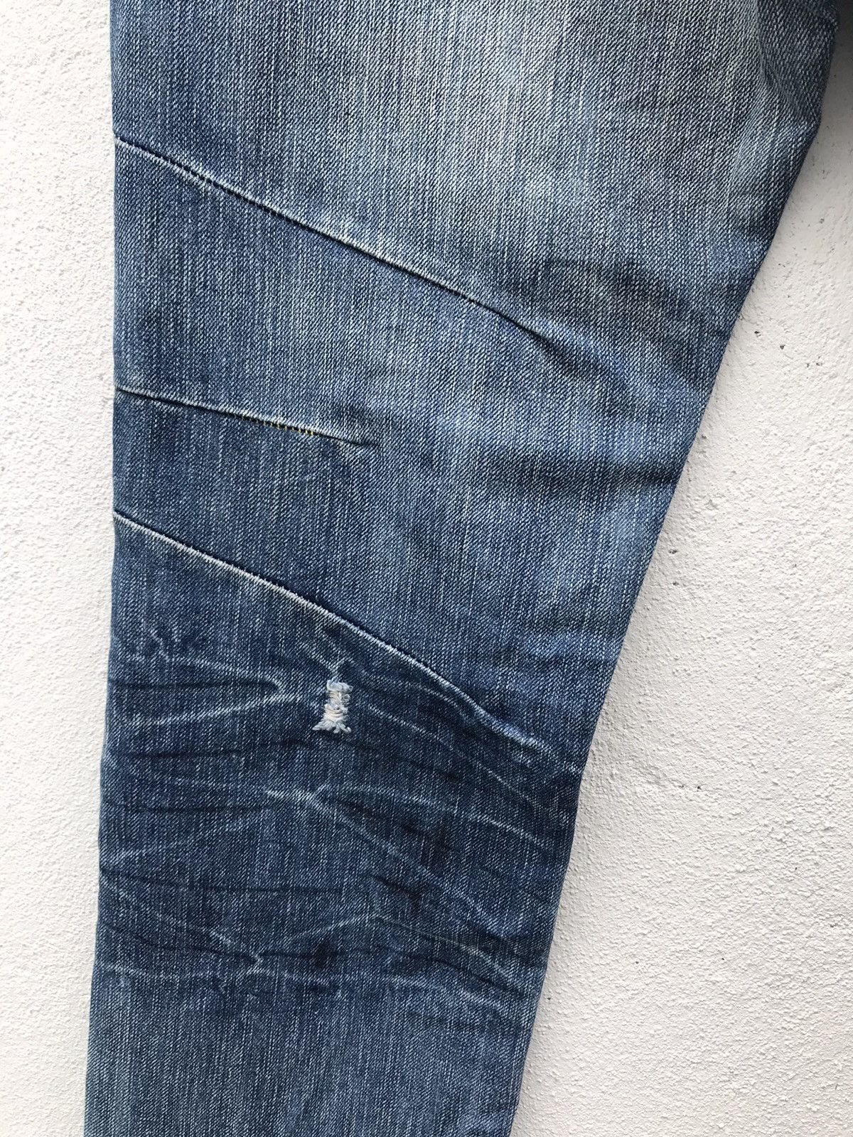 Japanese Brand Heritage Stone Distressed Denim Jeans Size US 32 / EU 48 - 17 Thumbnail
