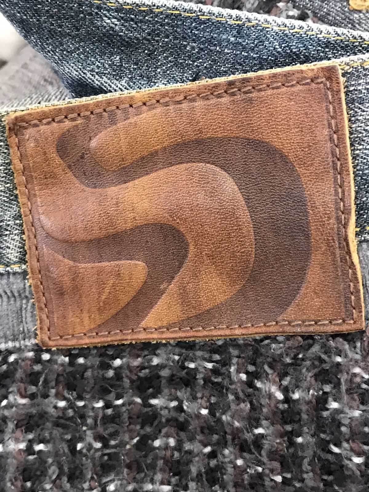 Japanese Brand Japanese Brand SHAPEL Patchwork Jeans Made in Japan Size US 33 - 8 Thumbnail