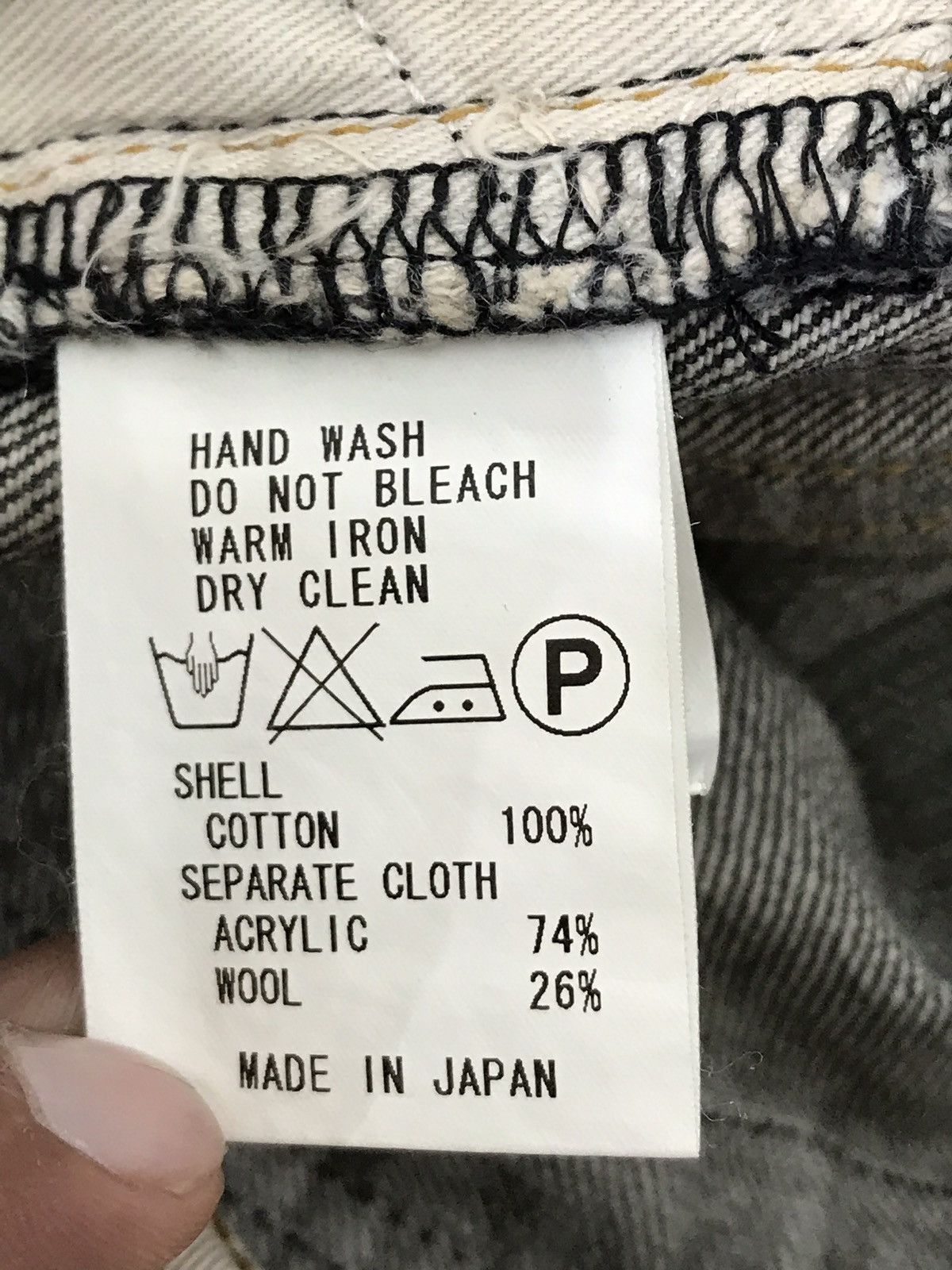 Japanese Brand Japanese Brand SHAPEL Patchwork Jeans Made in Japan Size US 33 - 11 Thumbnail