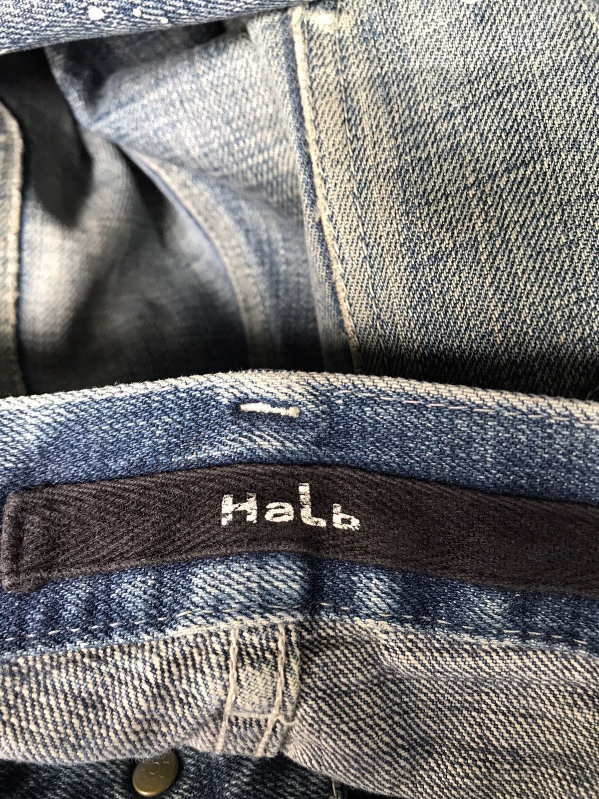 If Six Was Nine × Japanese Brand MADE IN JAPAN HaLb Distressed Paint Splitter Denim Jeans Size US 32 / EU 48 - 11 Thumbnail