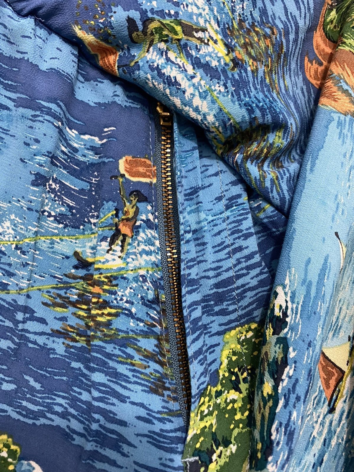 Kapital 💰 BINDING OFFER 💰 Kapital Rayon Land Aloha Hawaii shorts Size US 33 - 8 Thumbnail
