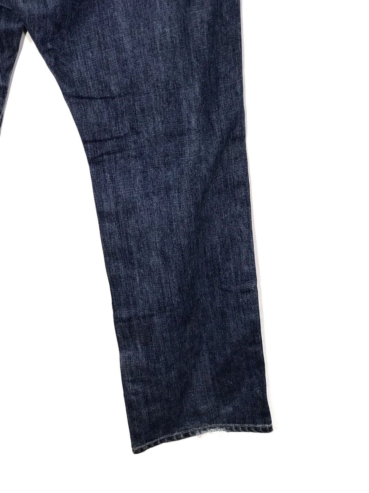 Japanese Brand japanese brand Patch Work Hickory Striped Denim Jeans Size US 31 - 7 Thumbnail
