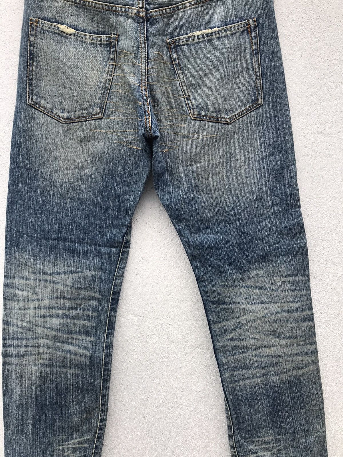 Japanese Brand Japanese Brand Patch Work Denim Jeans Size US 32 / EU 48 - 10 Thumbnail