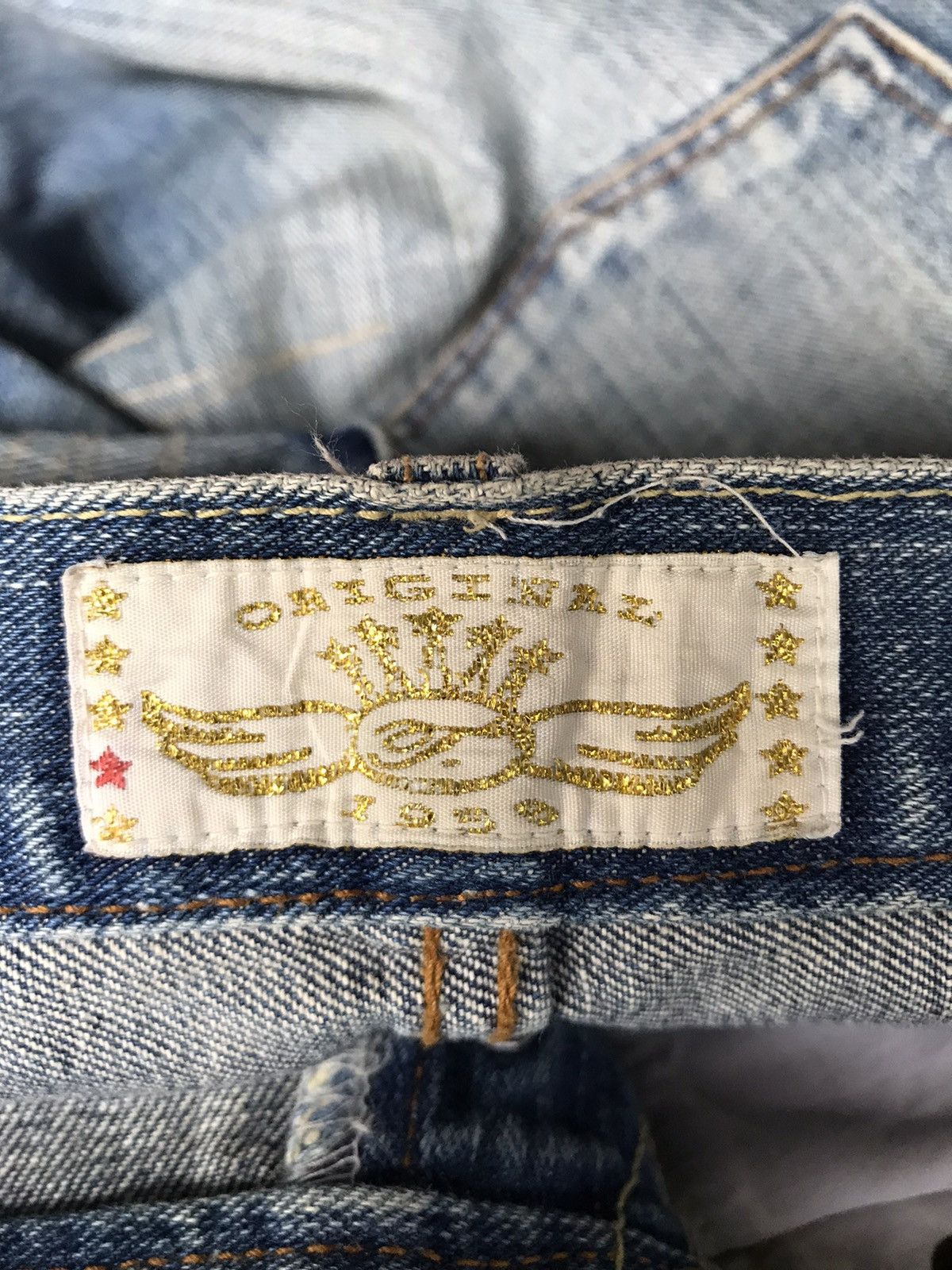 Japanese Brand Japanese Brand Patch Work Denim Jeans Size US 32 / EU 48 - 13 Thumbnail