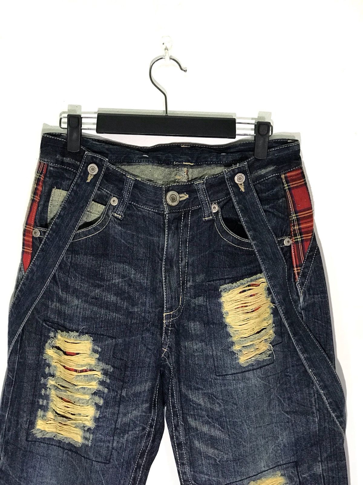 Japanese Brand Japanese Brand Distressed Denim Jeans Size US 30 / EU 46 - 3 Thumbnail