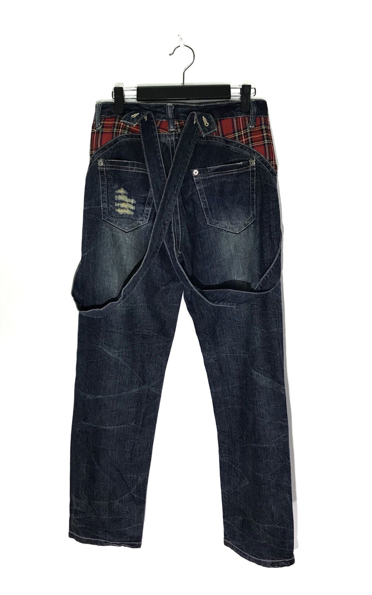 Japanese Brand Japanese Brand Distressed Denim Jeans Size US 30 / EU 46 - 2 Thumbnail