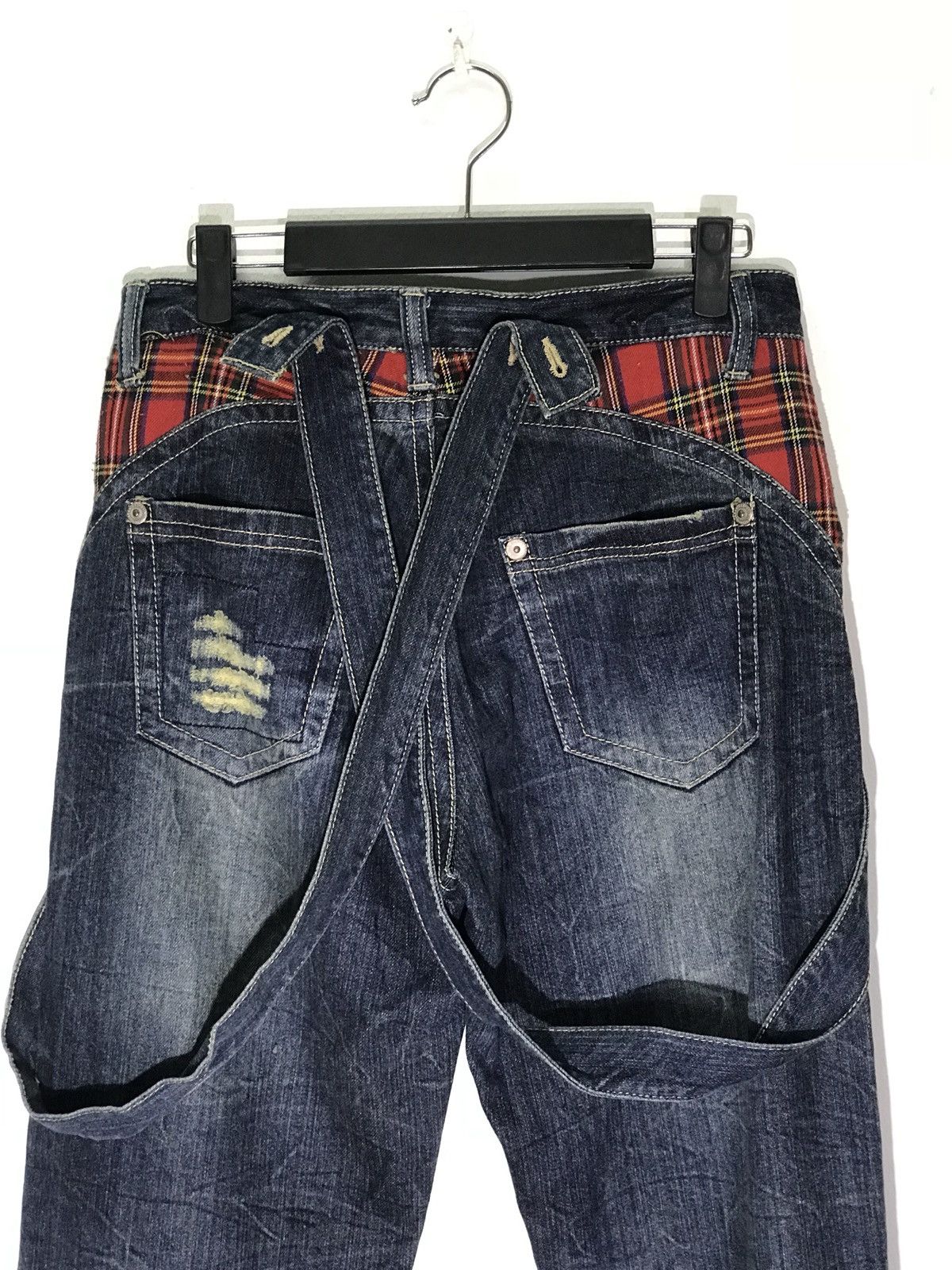 Japanese Brand Japanese Brand Distressed Denim Jeans Size US 30 / EU 46 - 5 Thumbnail