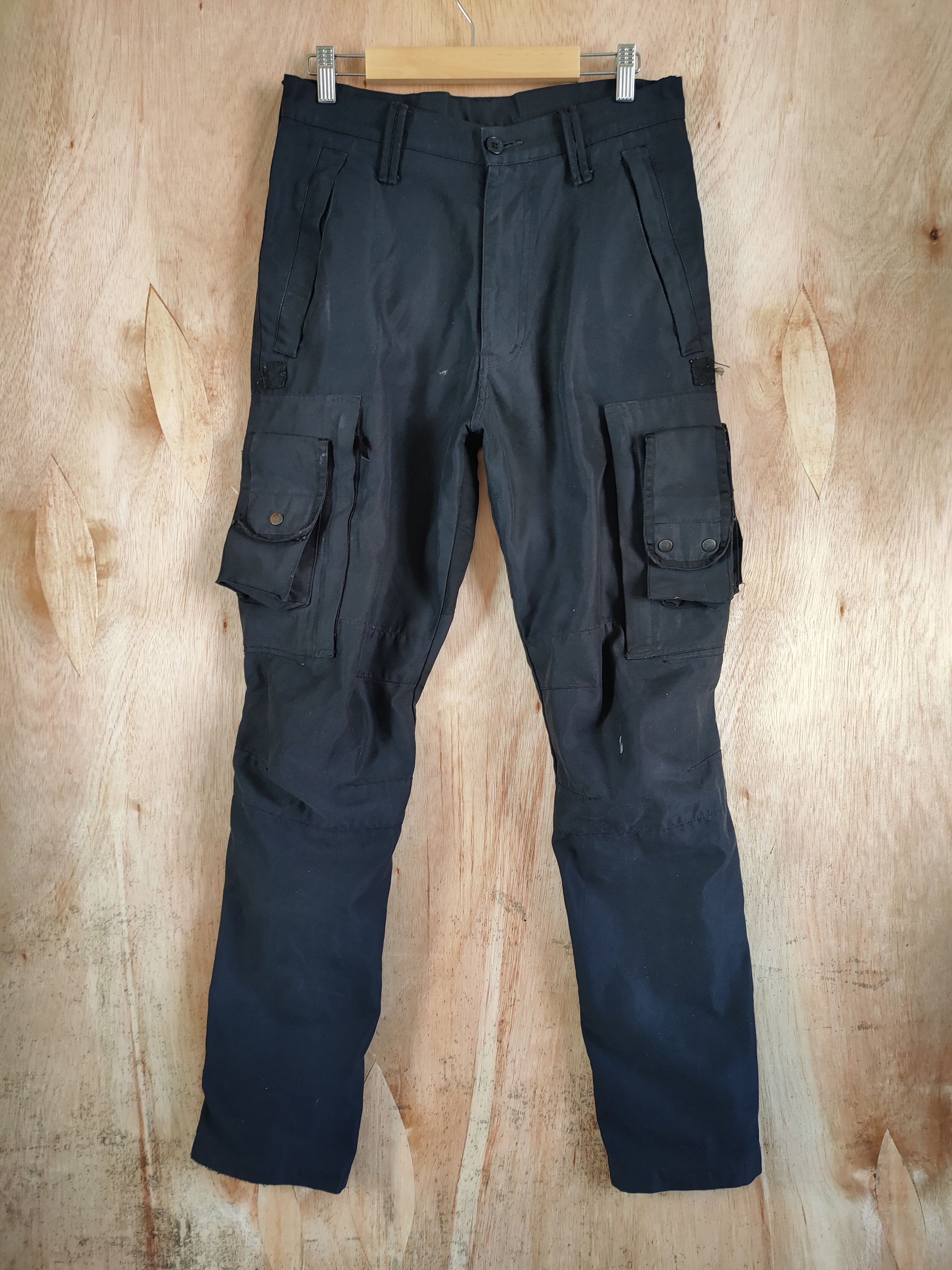 Japanese Brand P.D.W BONDAGE / PARACHUTE BAGGY CARGO PANTS/ MULTIPOCKET Size US 31 - 1 Thumbnail