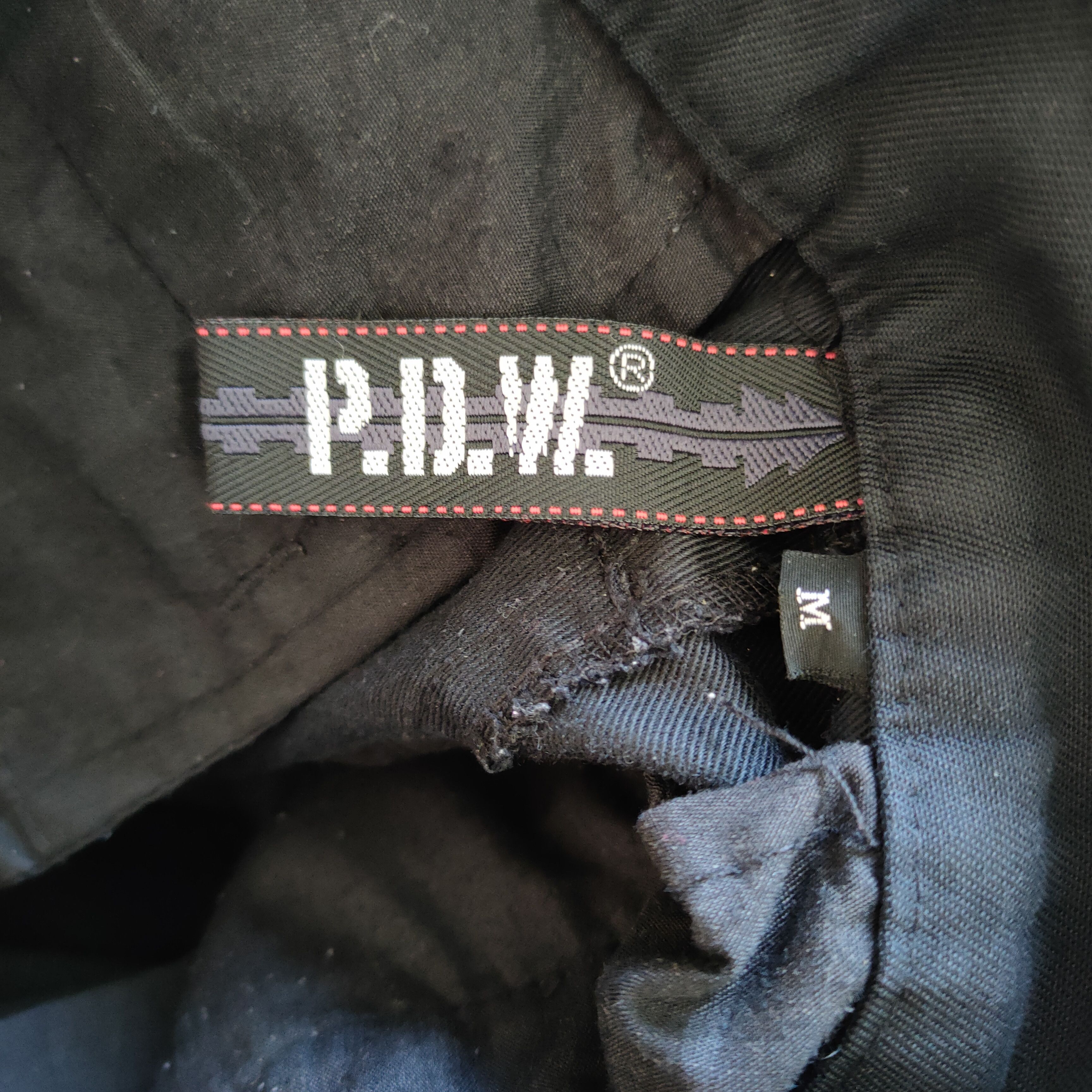 Japanese Brand P.D.W BONDAGE / PARACHUTE BAGGY CARGO PANTS/ MULTIPOCKET Size US 31 - 13 Thumbnail