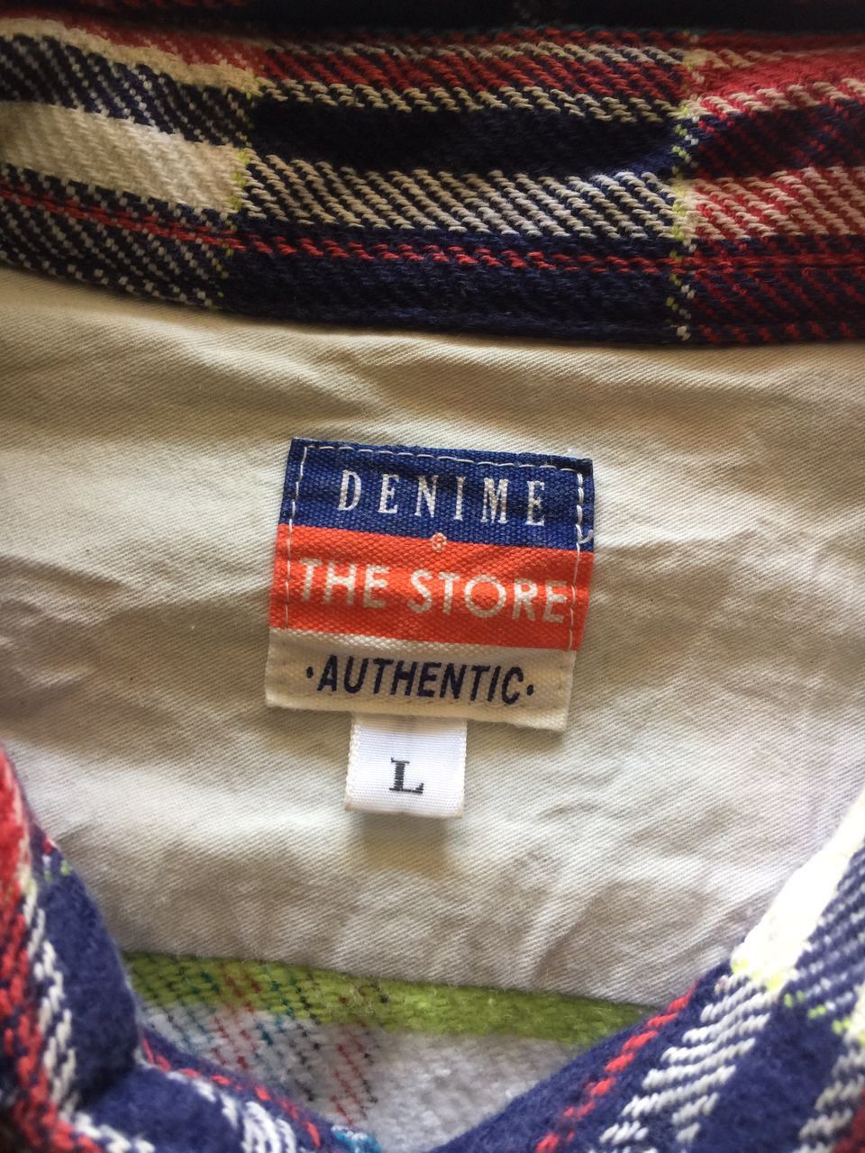 Denime Denime - Hard Cotton Flannel Shirt Size US L / EU 52-54 / 3 - 8 Thumbnail