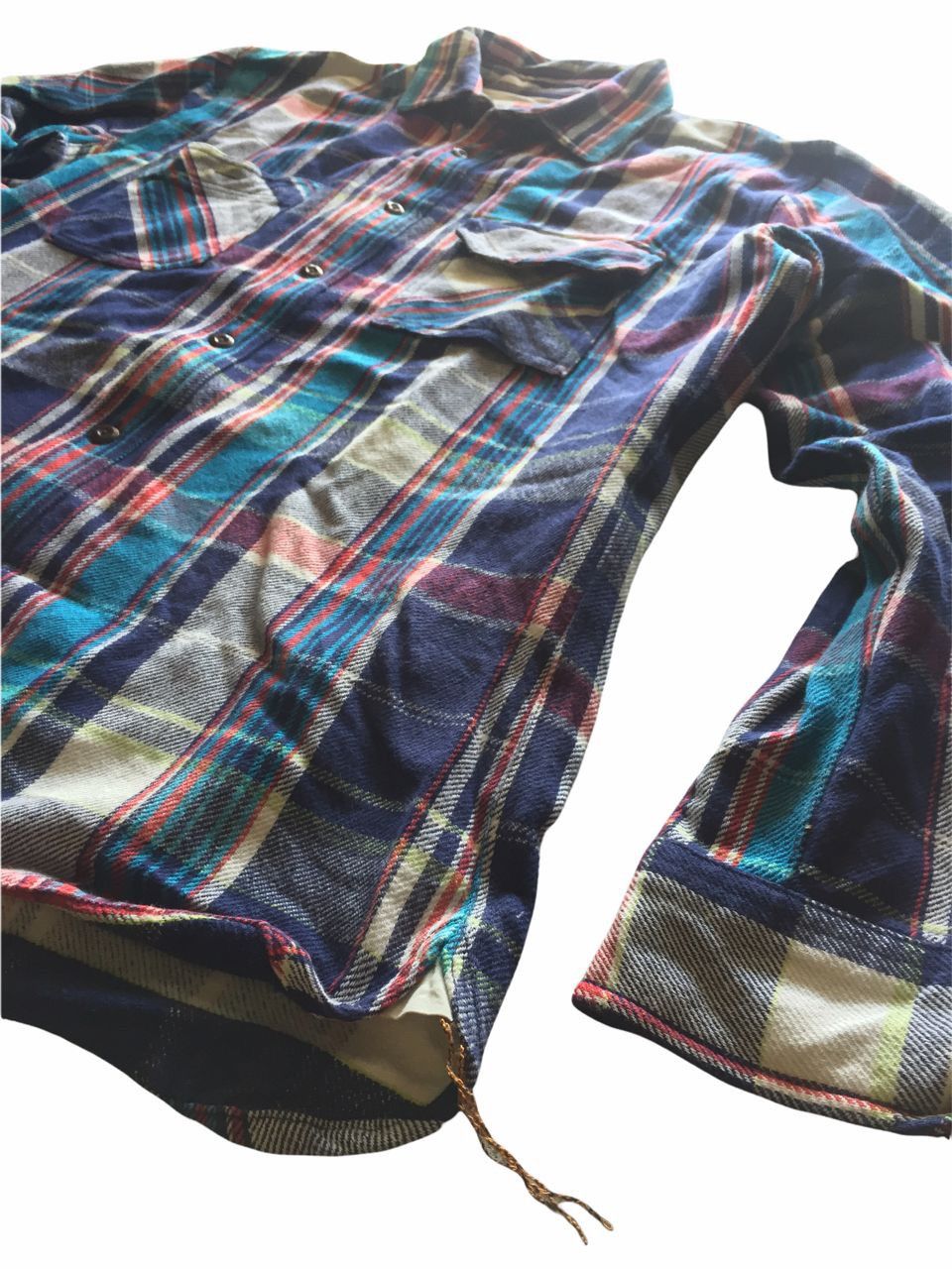 Denime Denime - Hard Cotton Flannel Shirt Size US L / EU 52-54 / 3 - 7 Thumbnail
