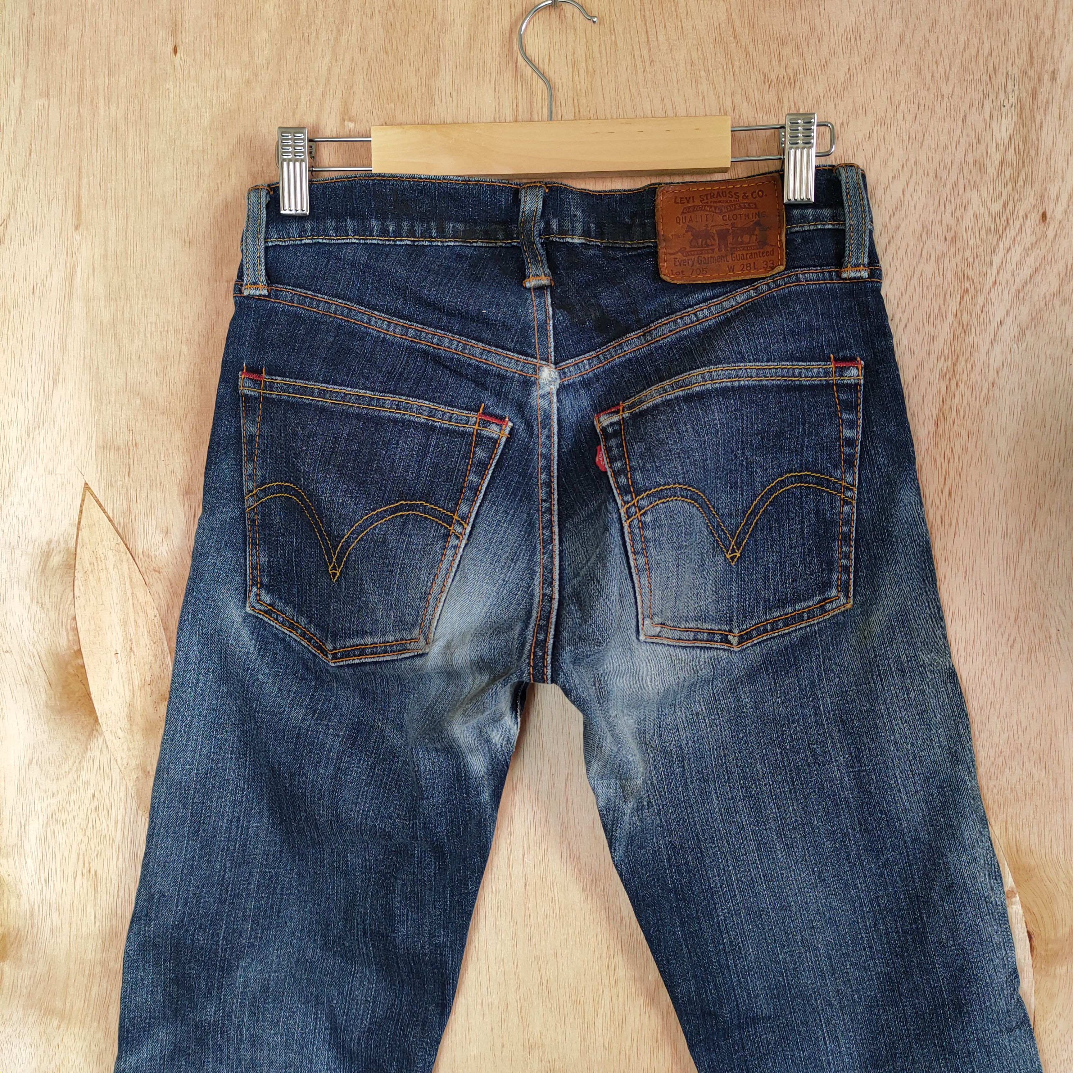 Levi's × Levi's Vintage Clothing LEVI'S JEANS DENIM /DISTRESSED KNEE Size US 28 / EU 44 - 7 Thumbnail