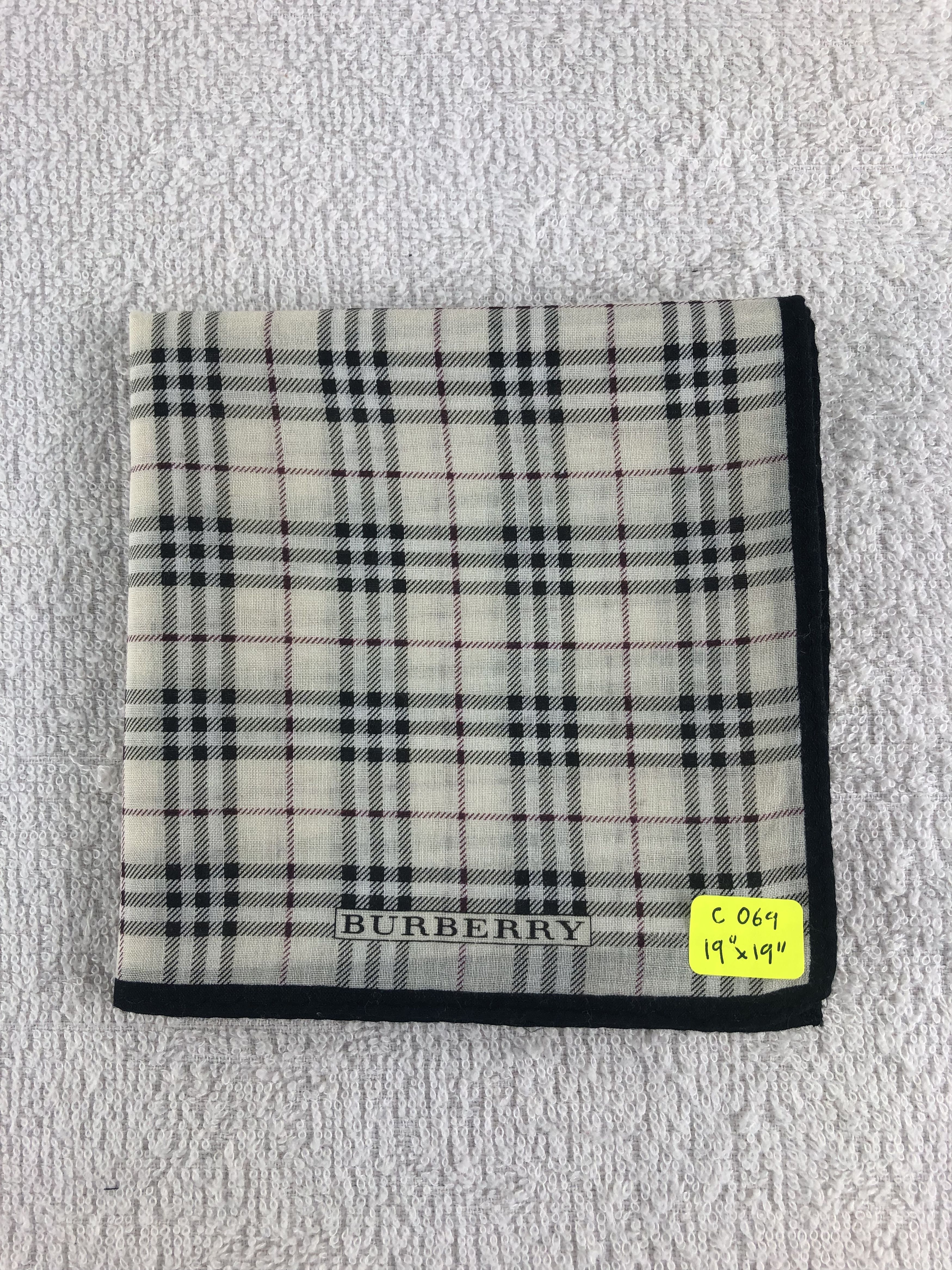 Burberry Burberry Handkerchief / Bandana / Neckerchief C069 Size ONE SIZE - 6 Thumbnail