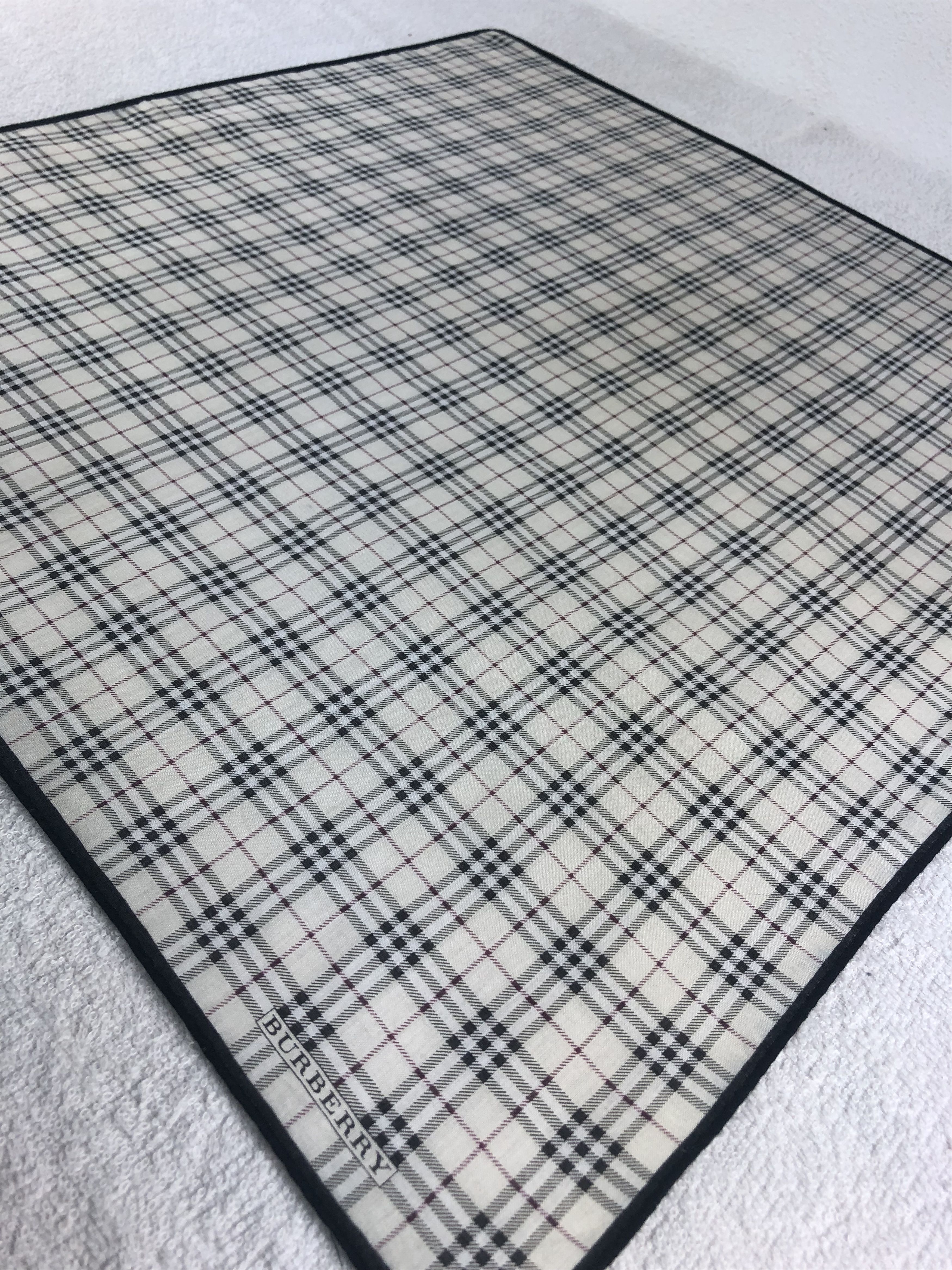 Burberry Burberry Handkerchief / Bandana / Neckerchief C069 Size ONE SIZE - 4 Thumbnail