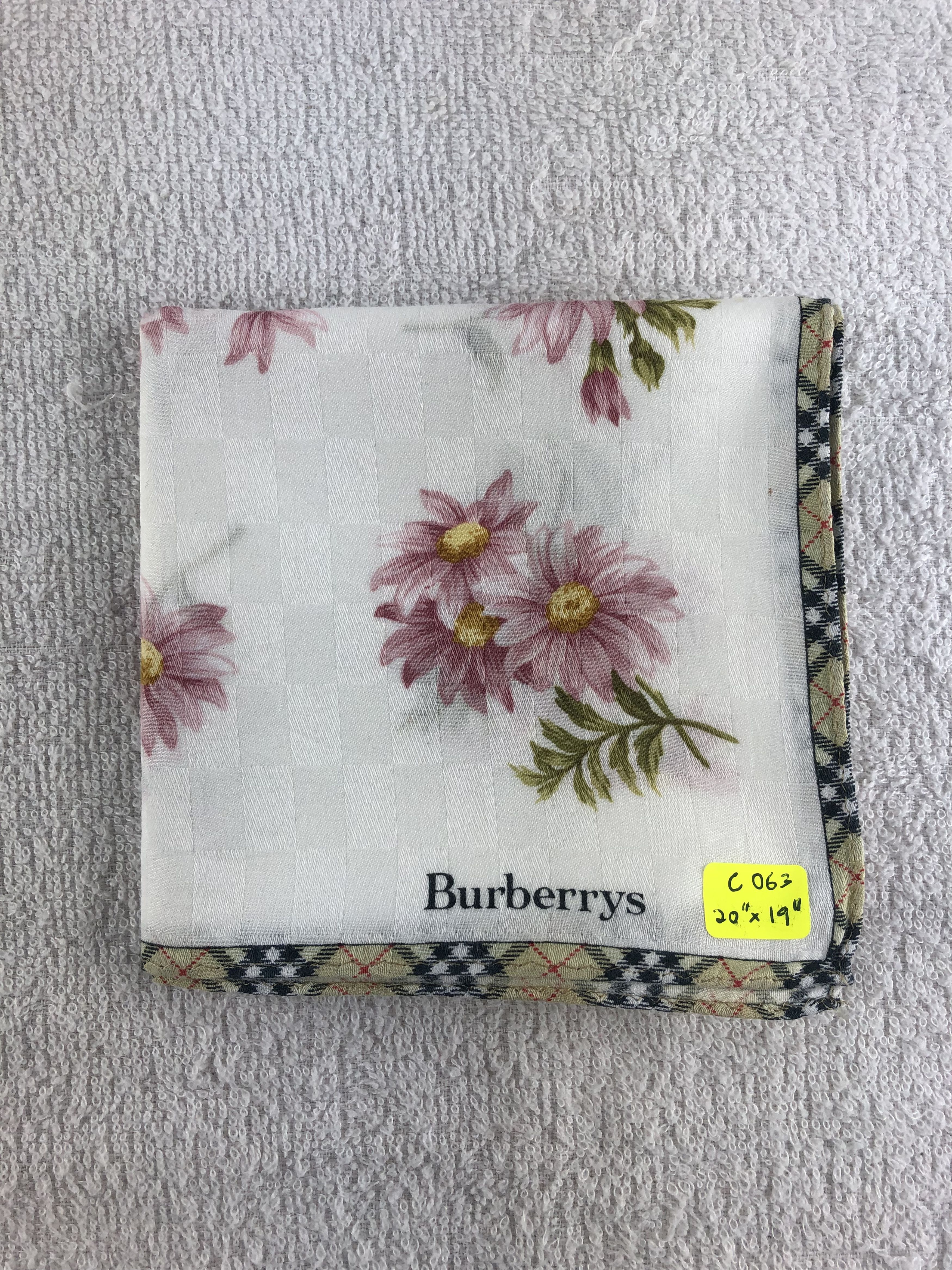 Burberry Burberry Handkerchief / Bandana / Neckerchief C062 Size ONE SIZE - 6 Thumbnail