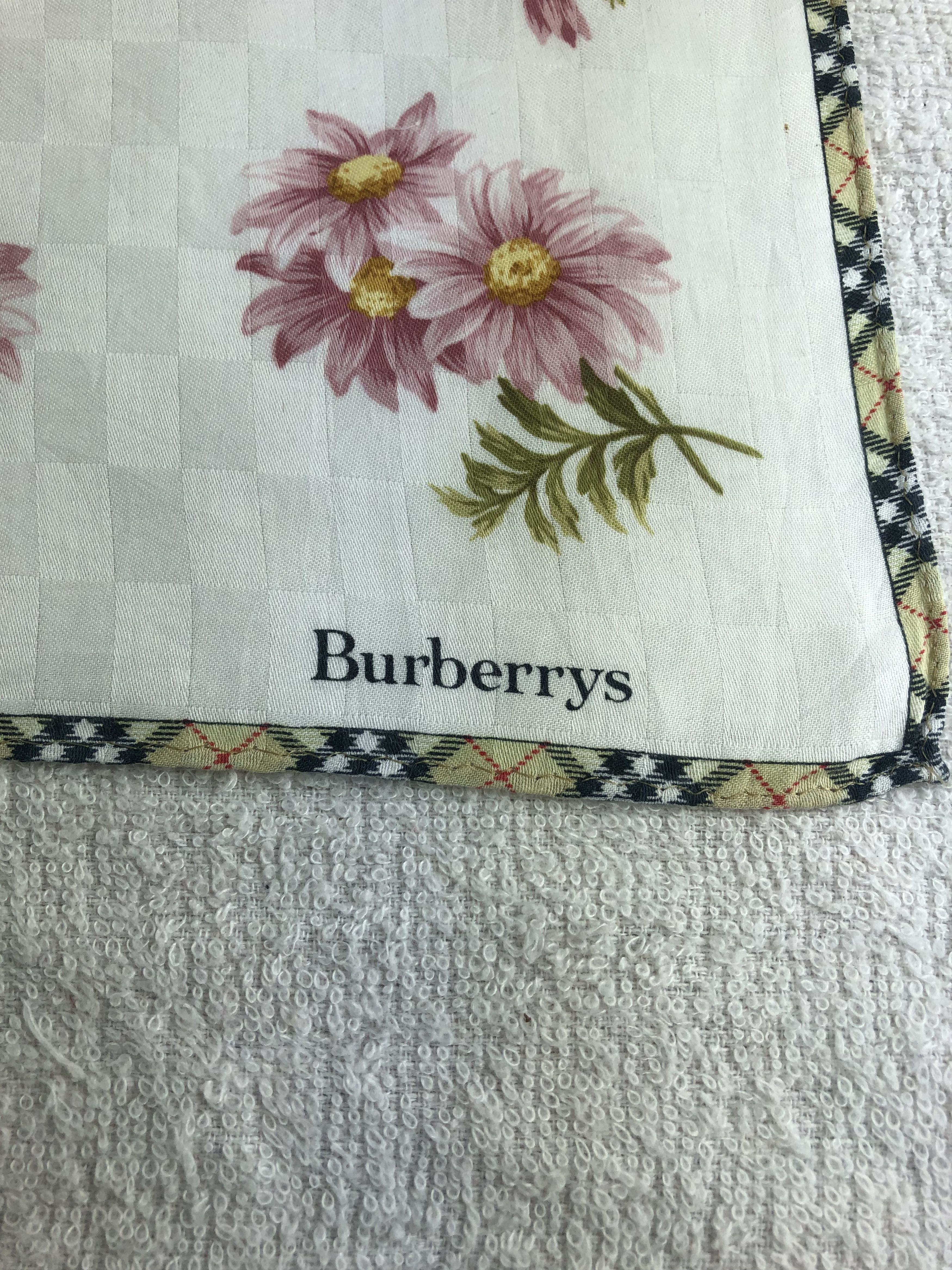 Burberry Burberry Handkerchief / Bandana / Neckerchief C062 Size ONE SIZE - 5 Thumbnail