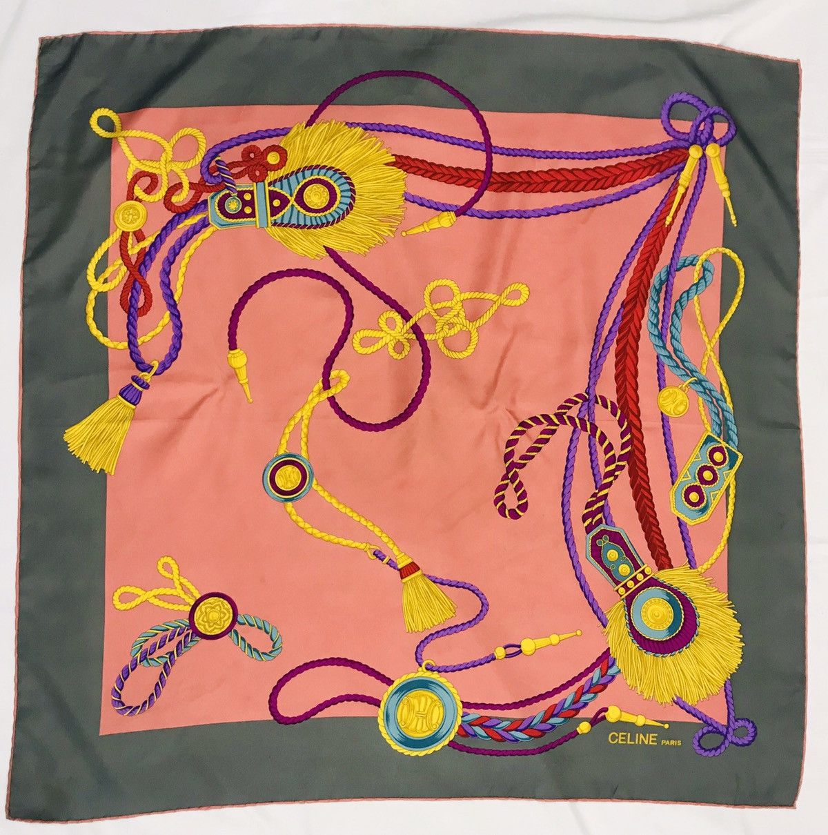 Celine × Other CELINE SILK SCARF Size ONE SIZE - 4 Thumbnail